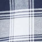 Lakeside cotton-viscose blend shirt SANTIAGO WHITE NAVY