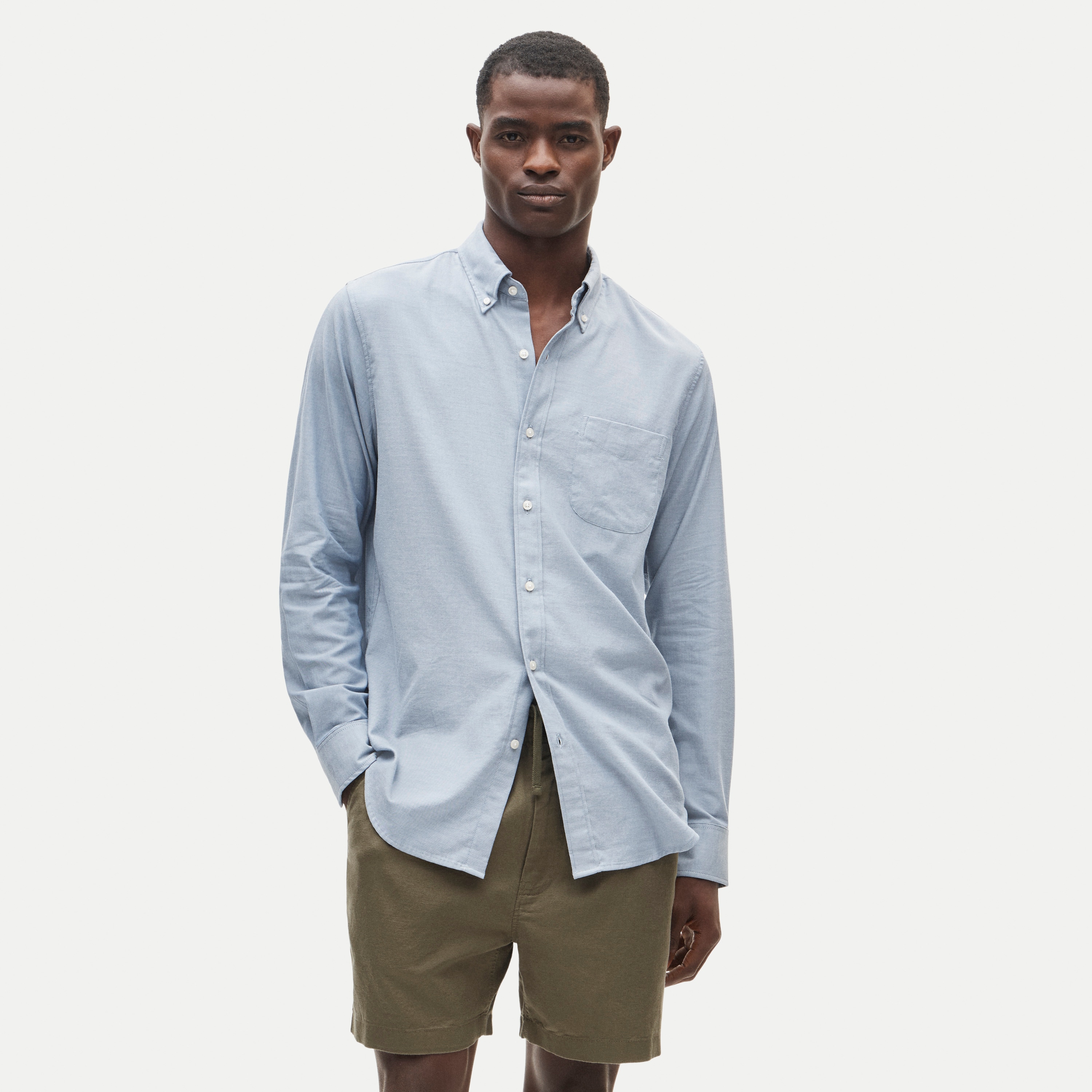 Lakeside cotton-viscose blend shirt