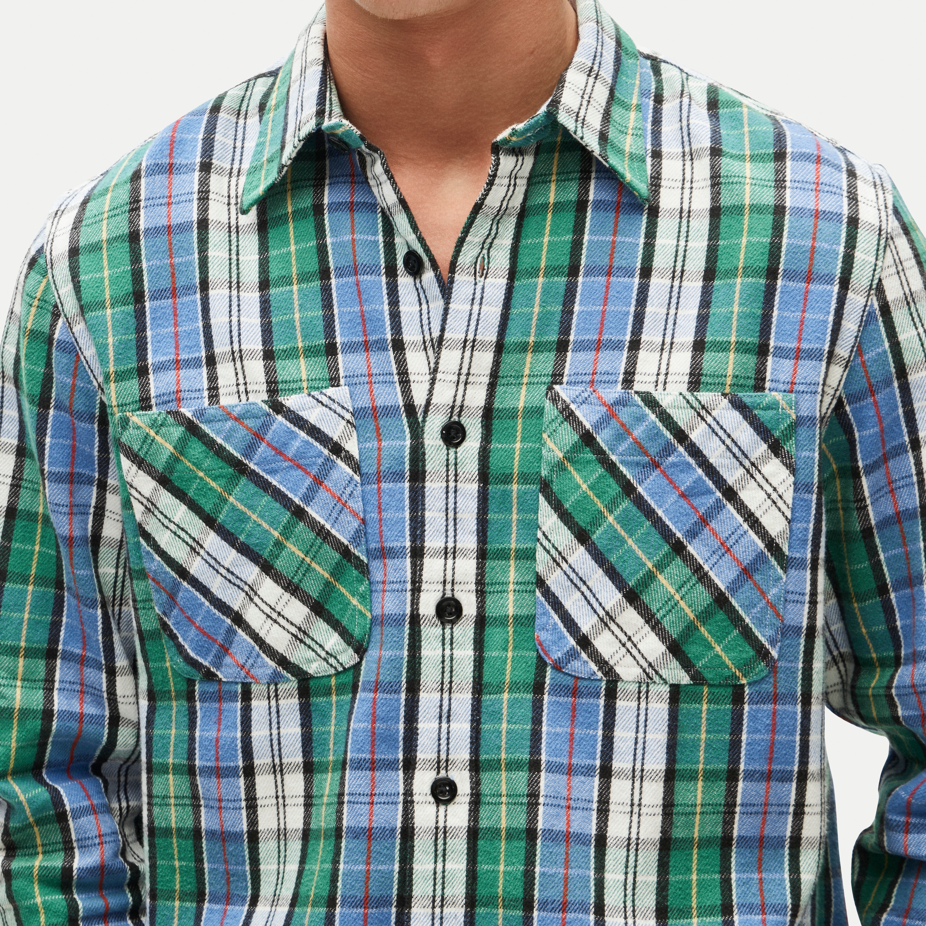 Wallace & Barnes flannel workshirt