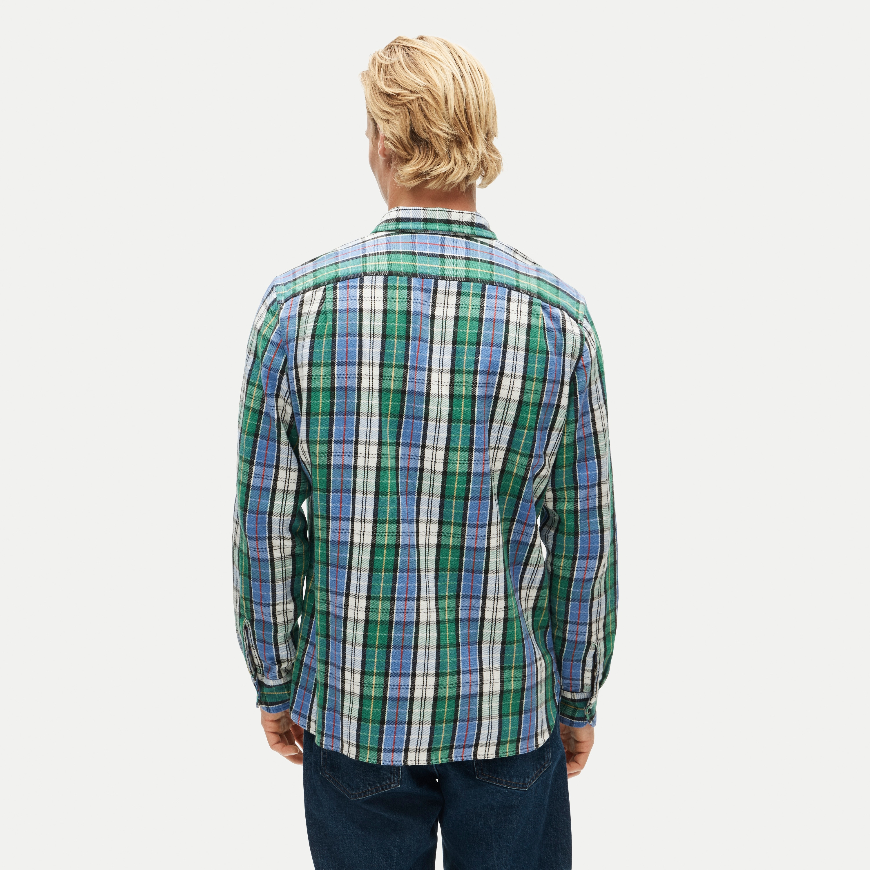 Wallace & Barnes flannel workshirt