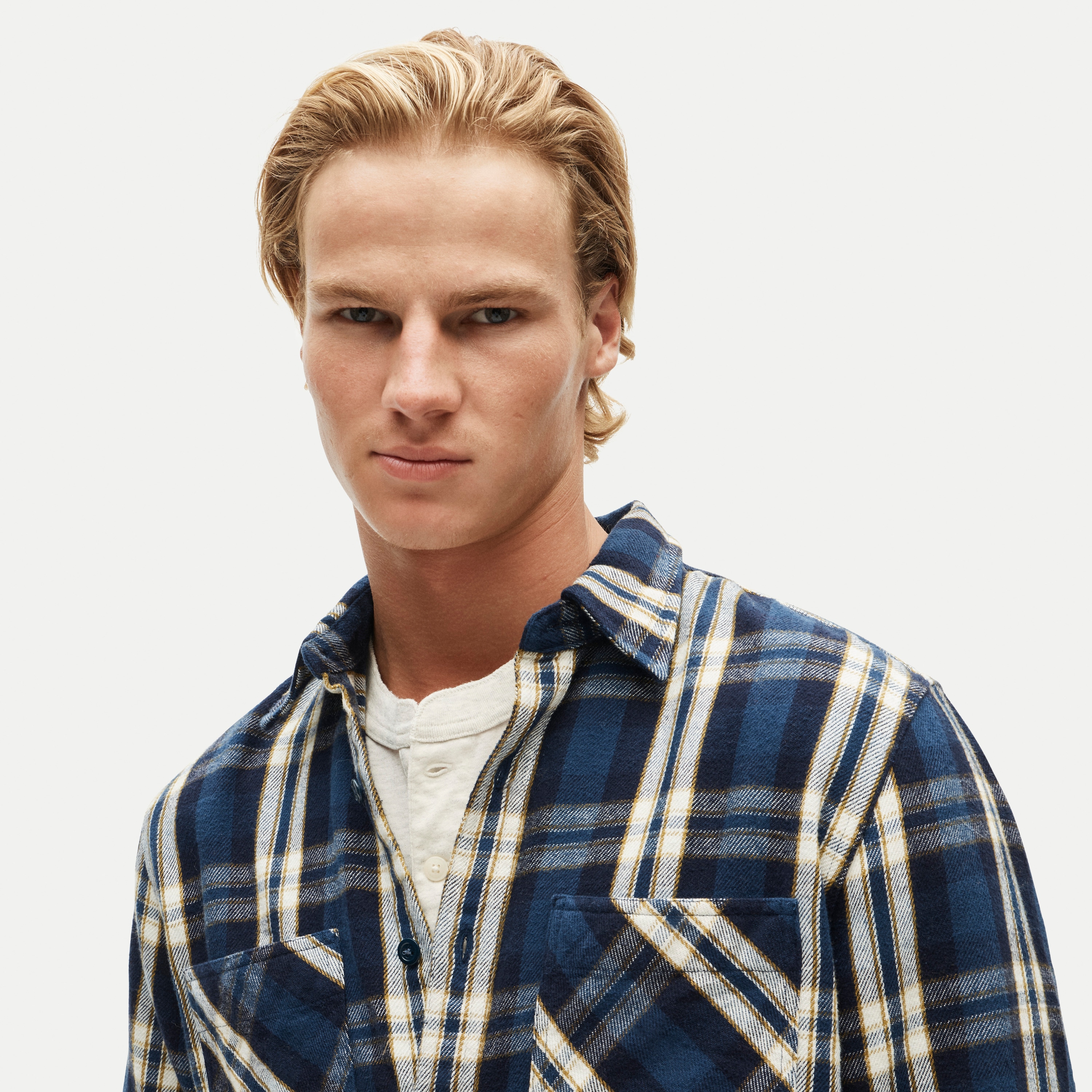 Wallace & Barnes flannel workshirt