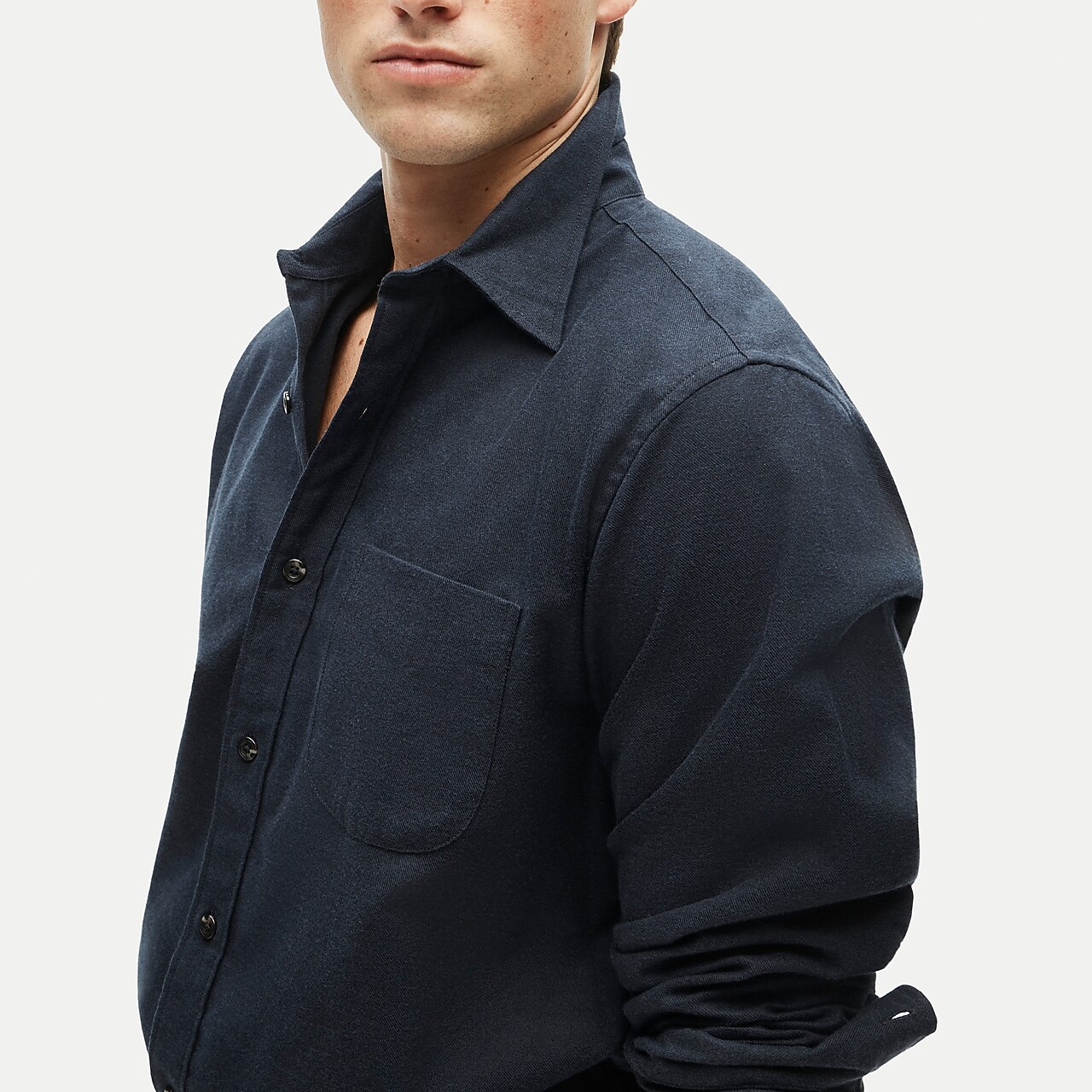 Linen-cotton Blend Twill Shirt-jacket For Men | J.Crew
