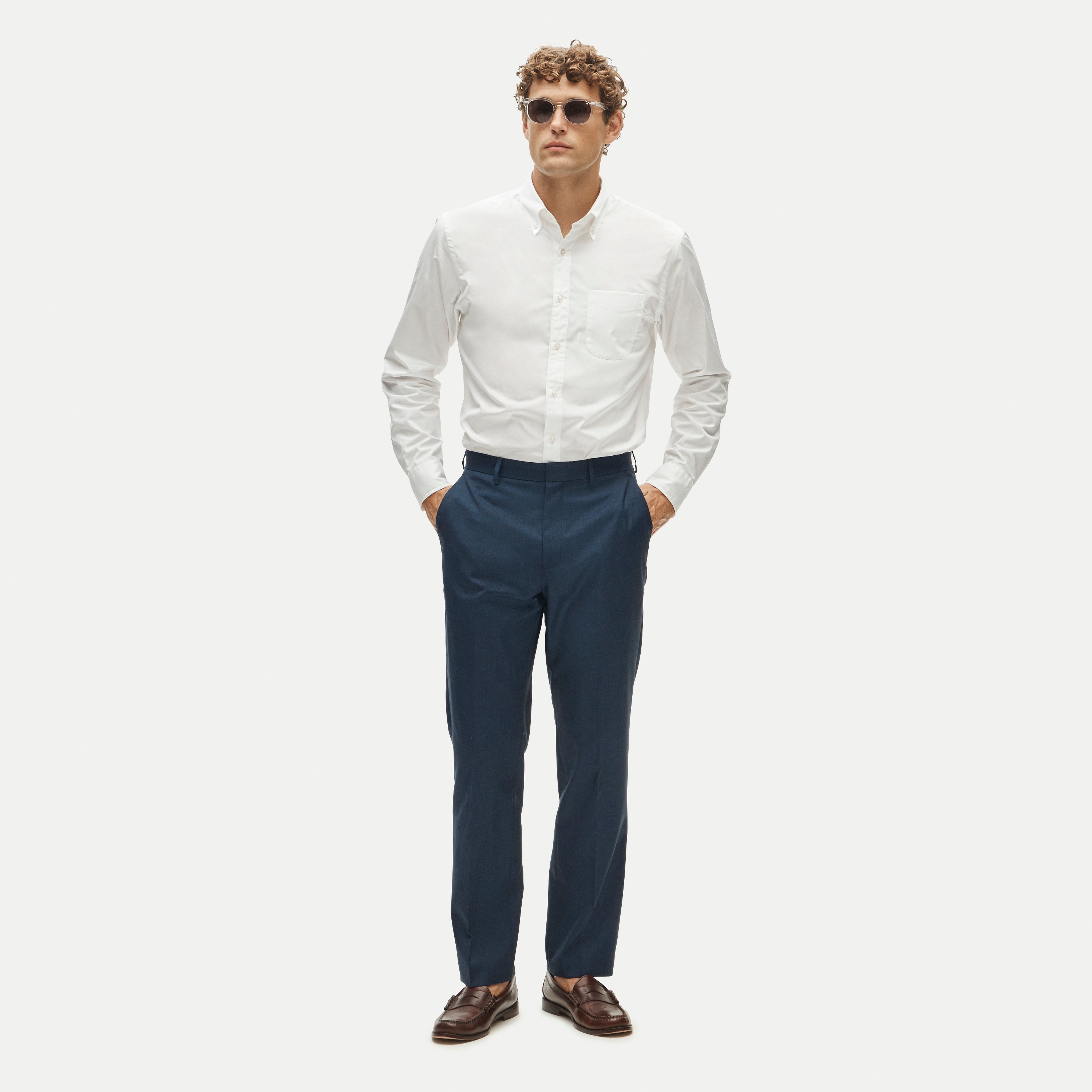 Thomas Mason® for J.Crew cotton poplin dress shirt