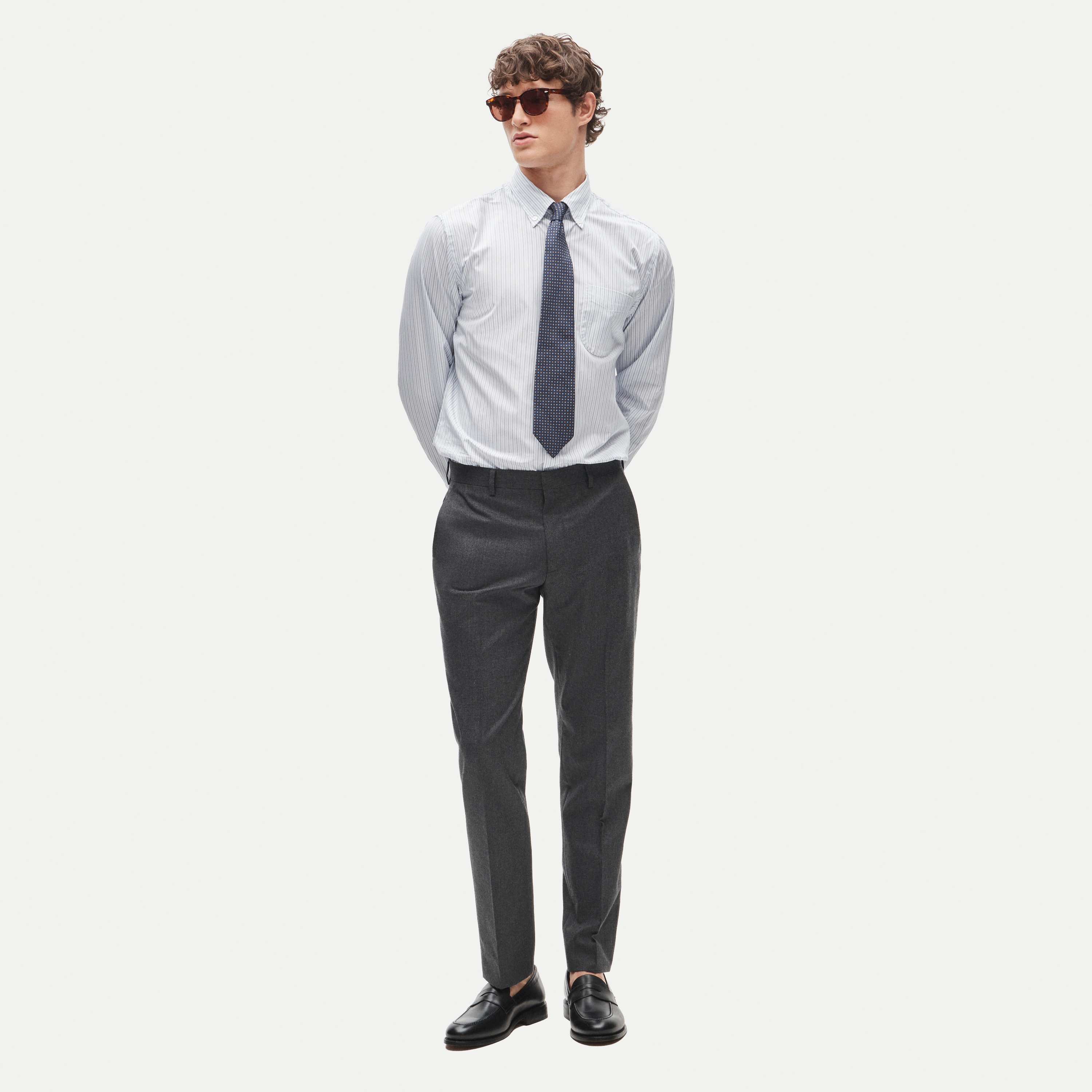 Thomas Mason® for J.Crew cotton poplin dress shirt