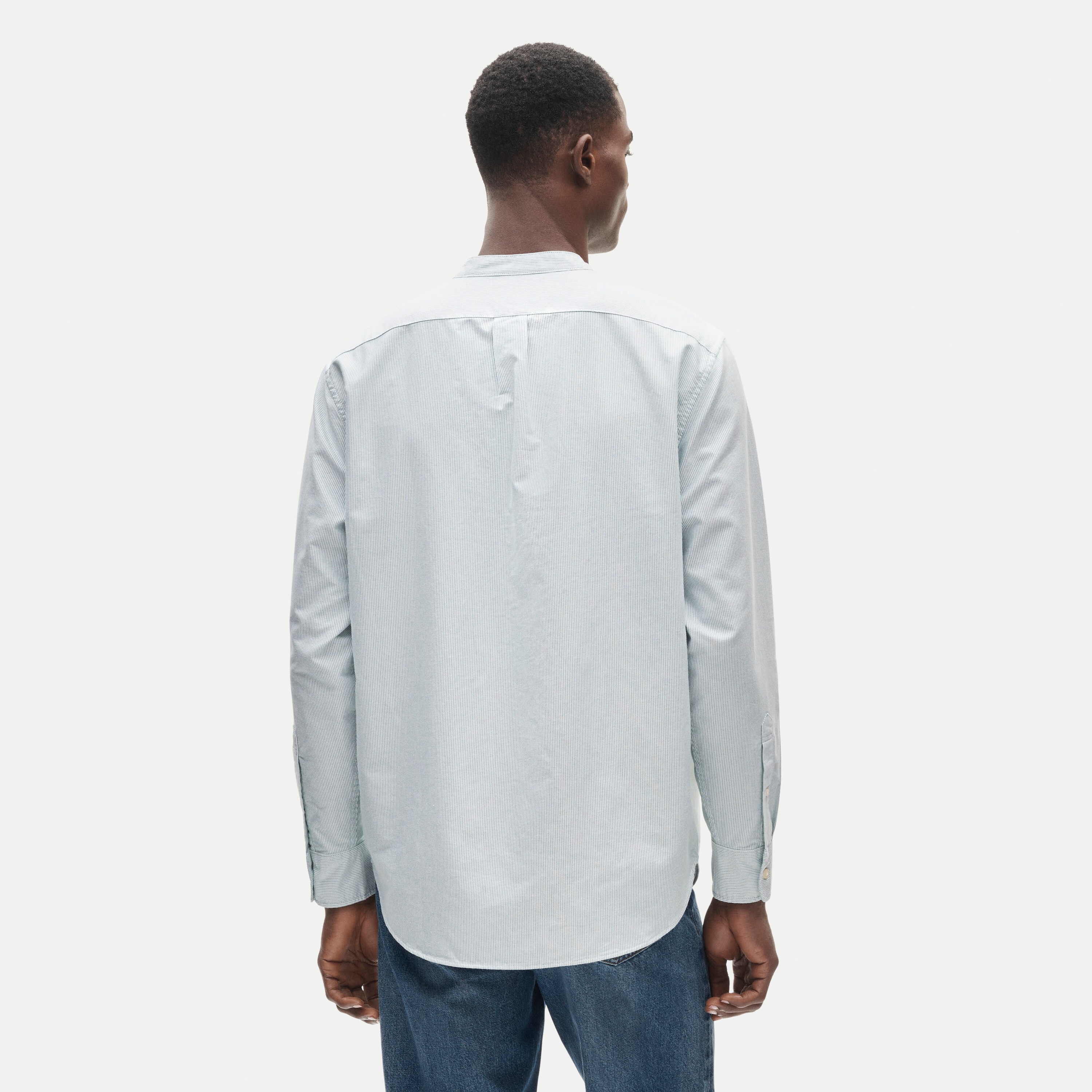 Band-collar 1983 oxford shirt