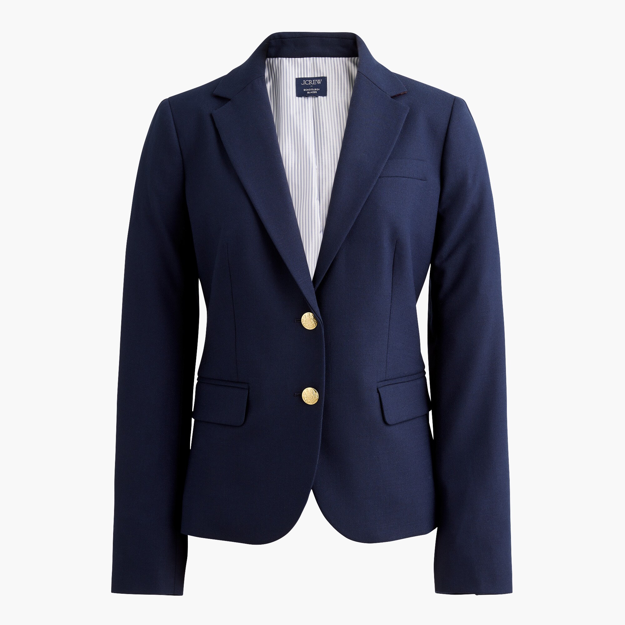 Wool-blend schoolboy blazer