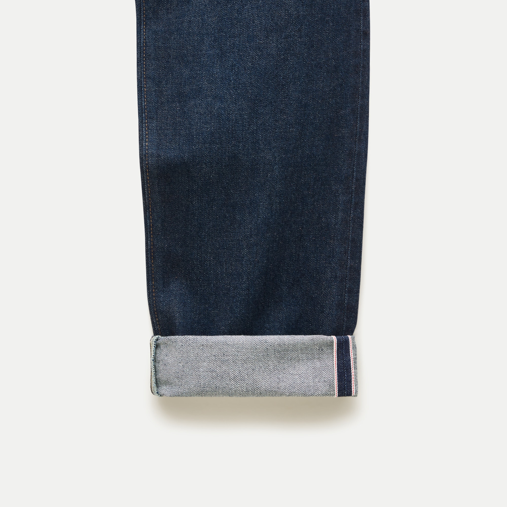 Classic Straight jean in resin-rinse Japanese selvedge denim