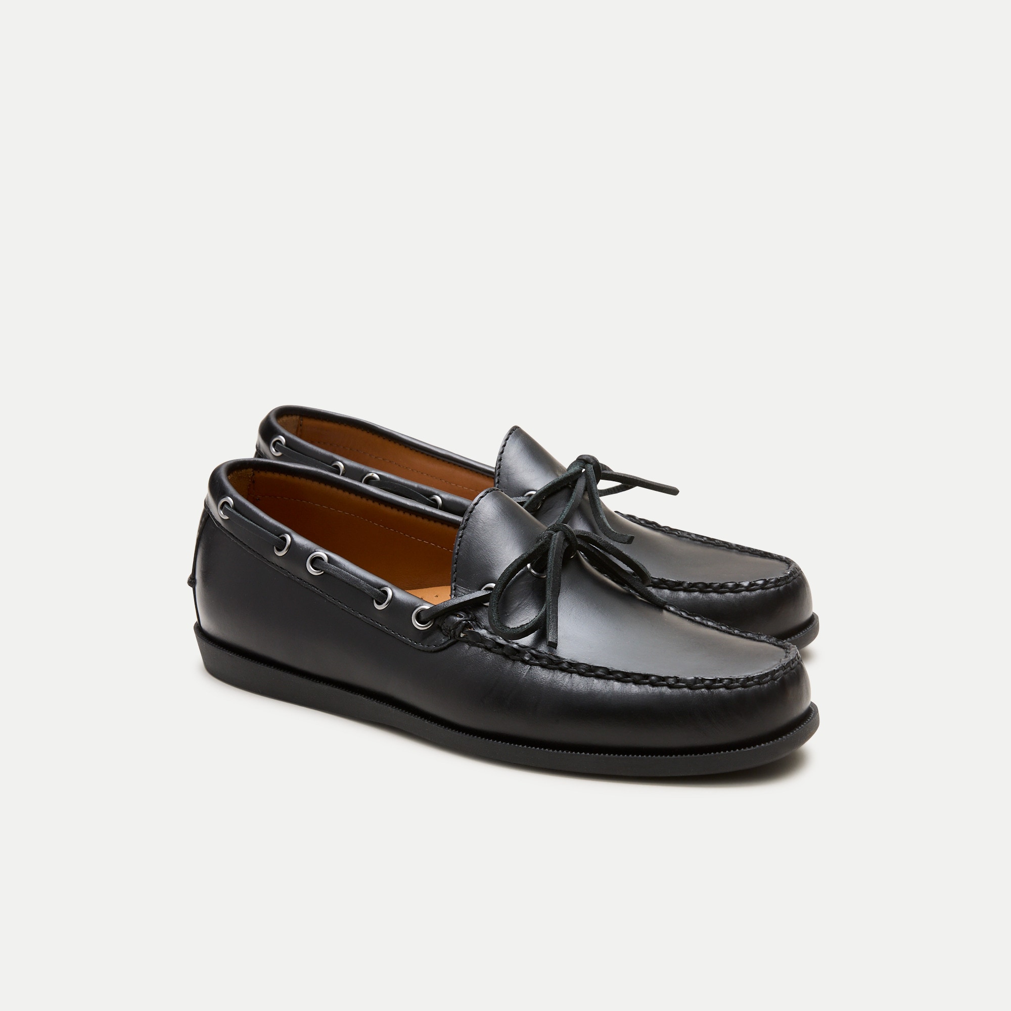 Lake shoes in smooth leather