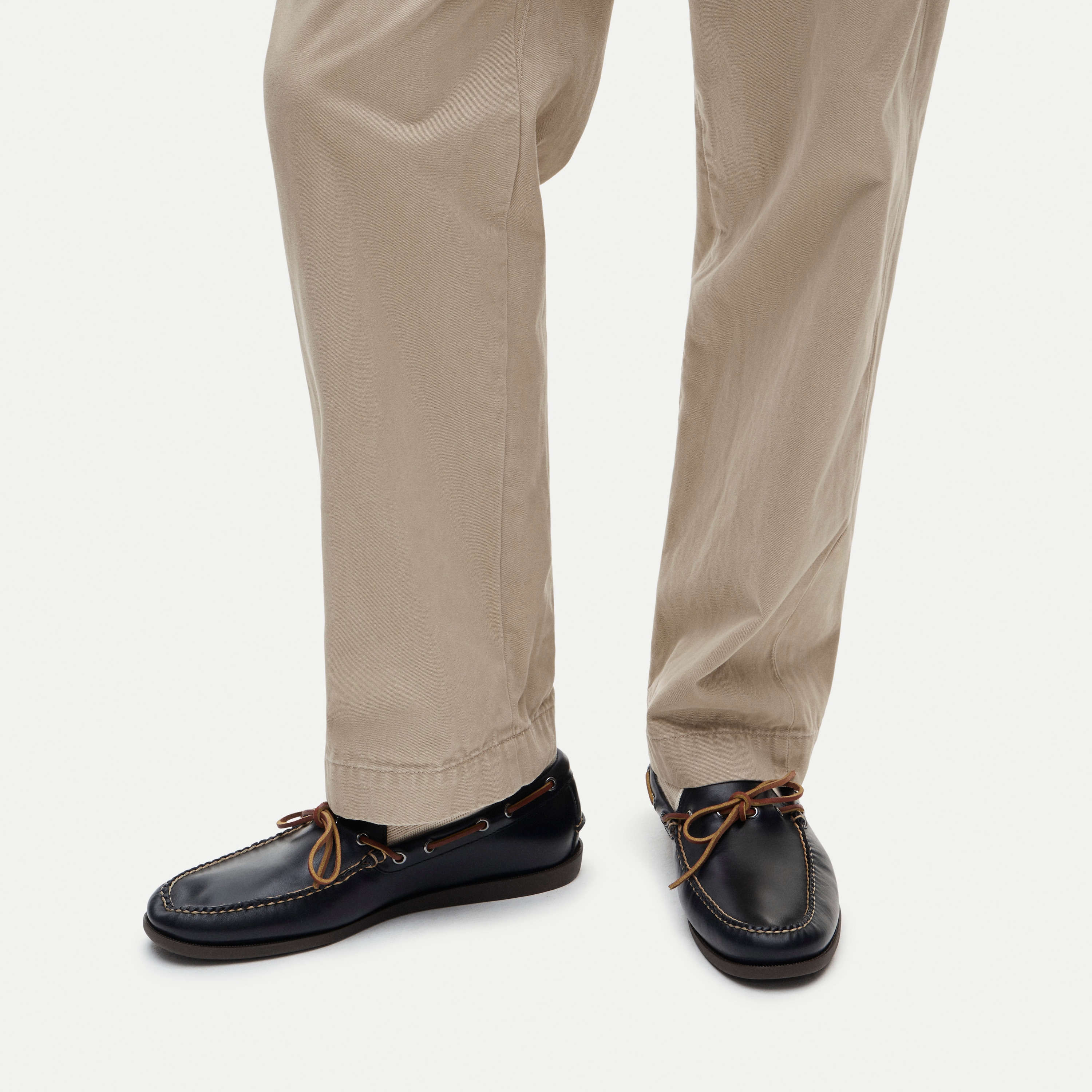Lake shoes in smooth leather