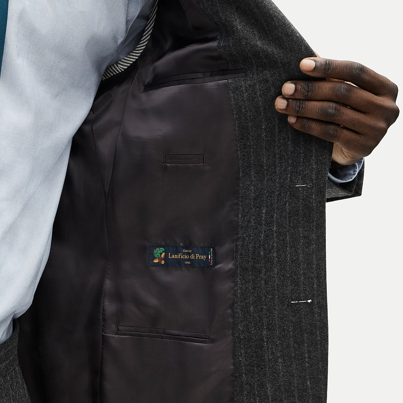 Kenmare Relaxed-fit Suit Pant In Italian Wool Flannel For Men | J.Crew