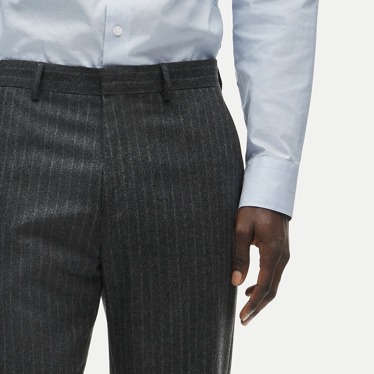 Ludlow Classic-fit Suit Jacket In Italian Stretch Wool Flannel For