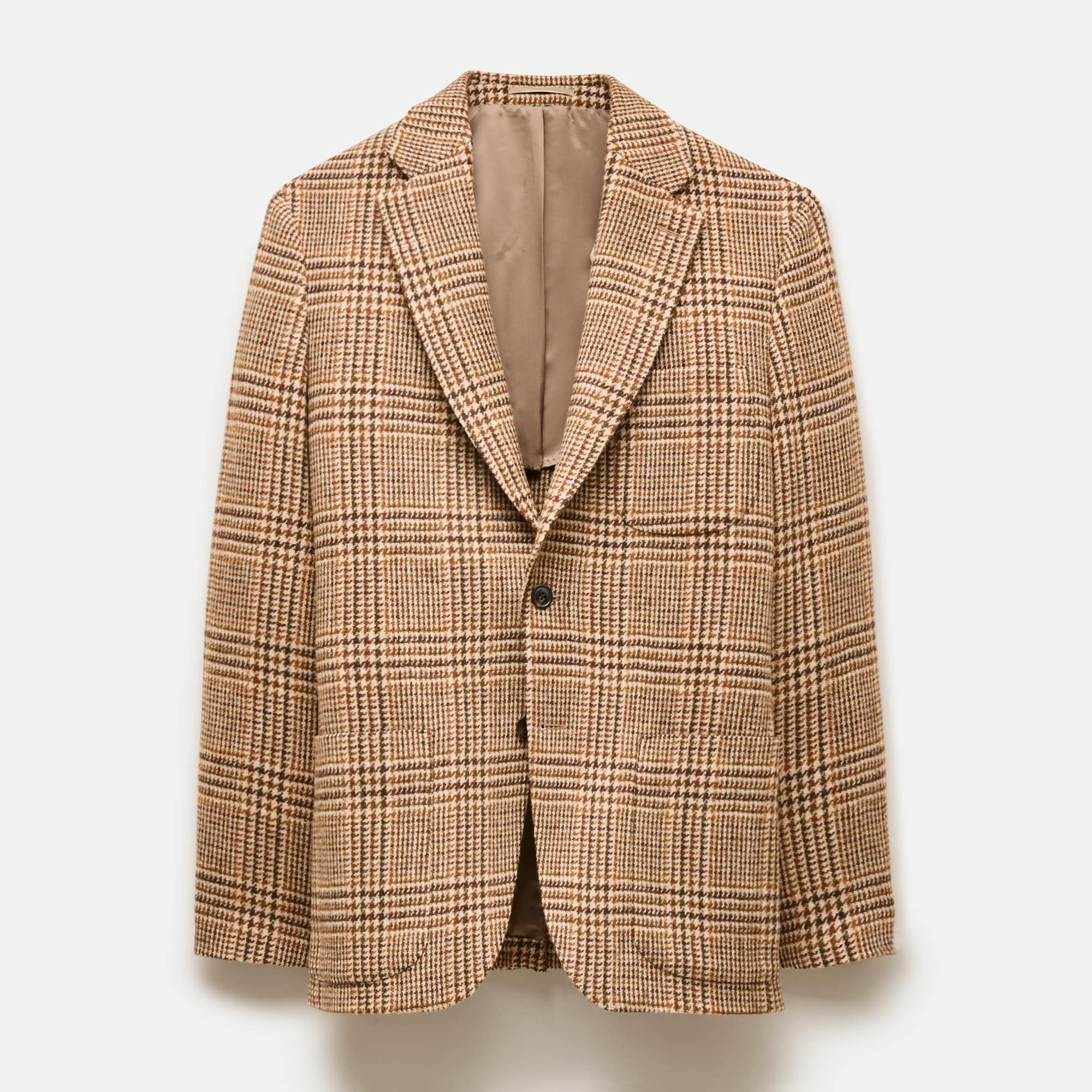 Sportcoat in wool glen plaid