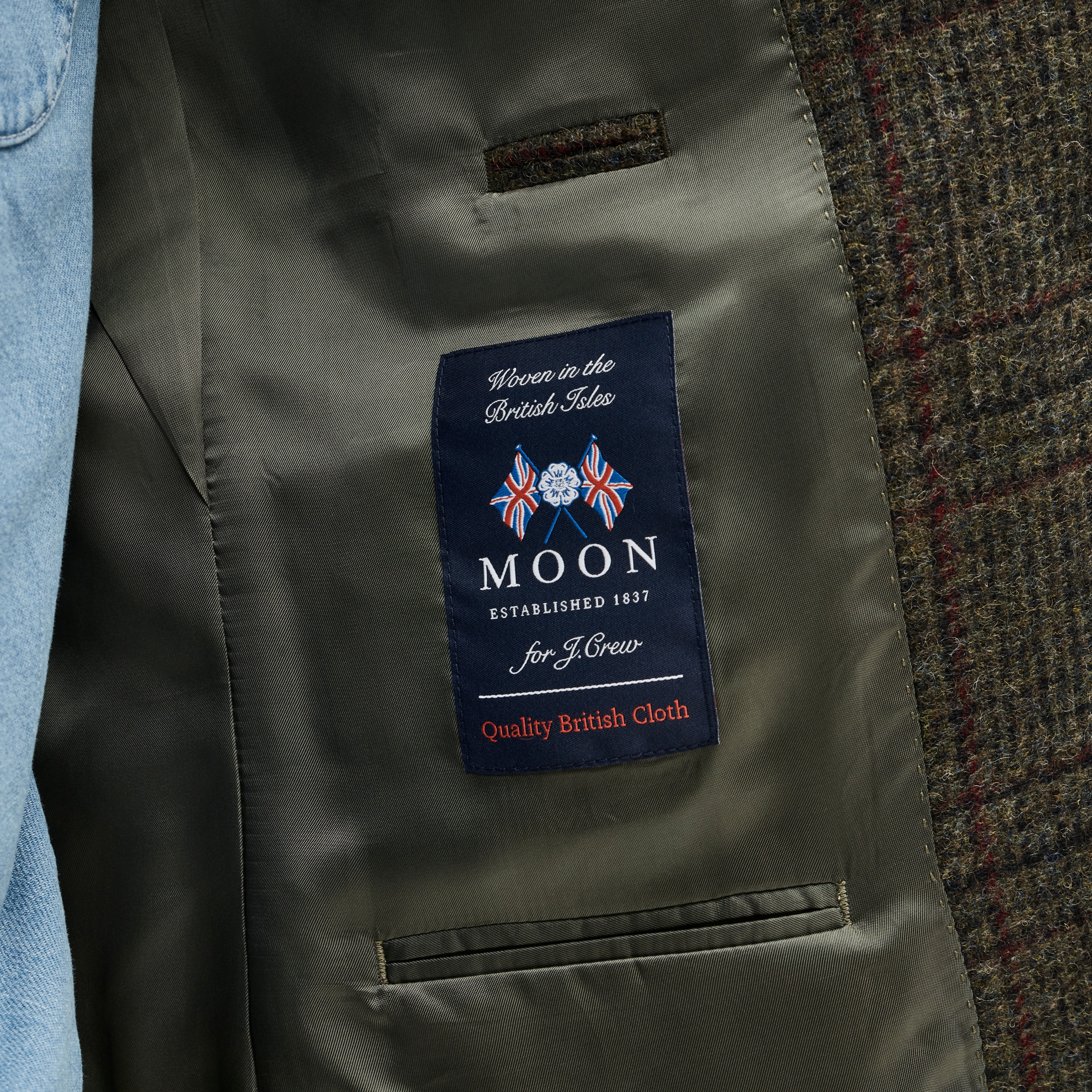 Sportcoat in English wool tweed