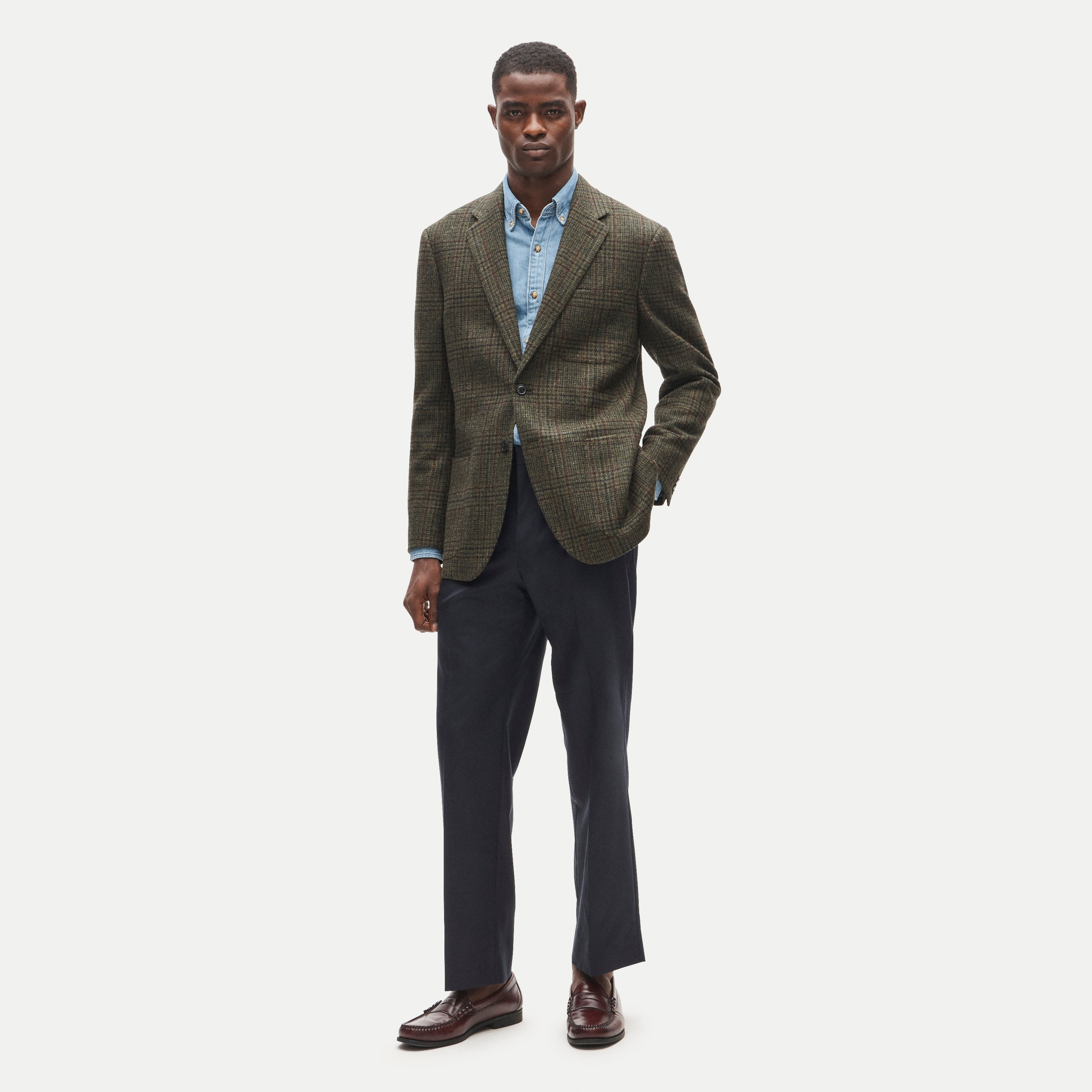 Sportcoat in English wool tweed