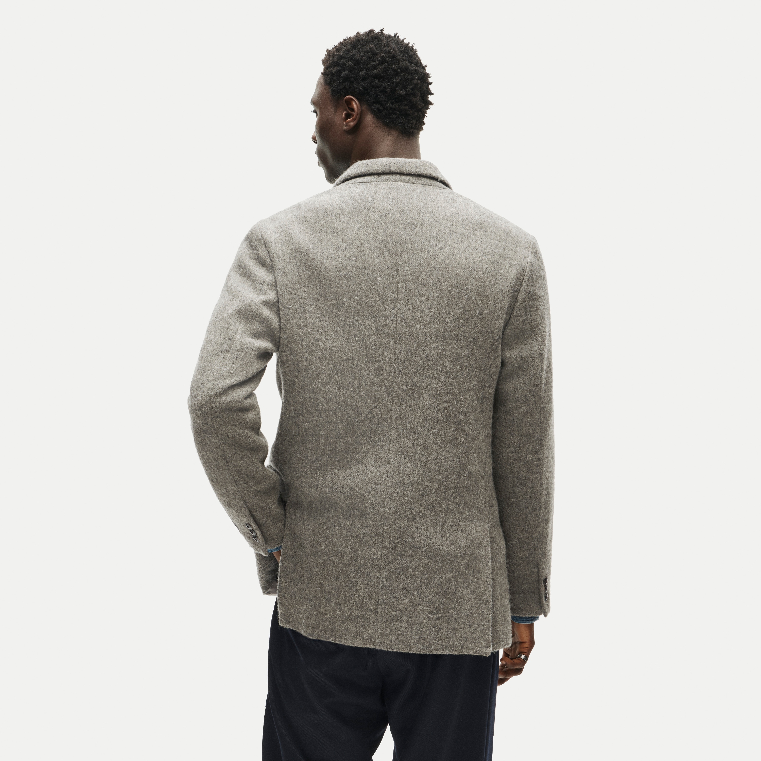 Blazer in English merino wool
