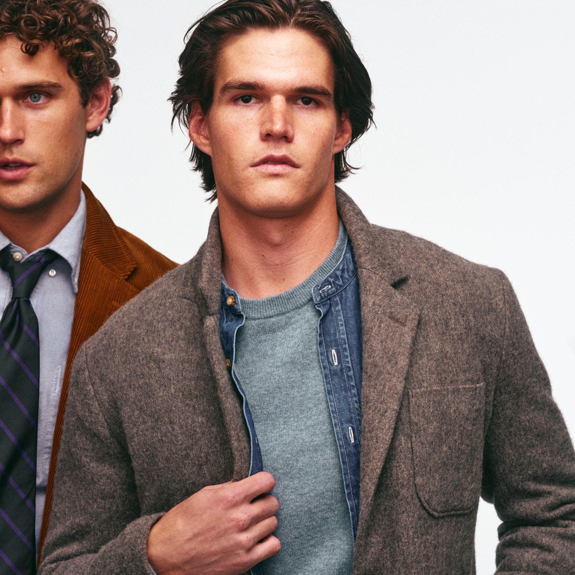 Blazer in English merino wool