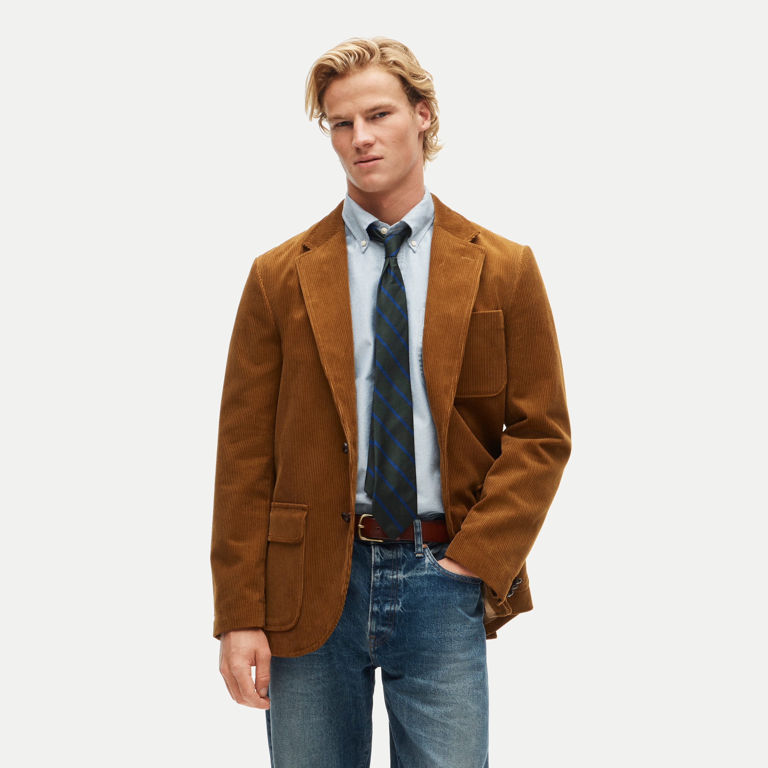 Sportcoat in Italian cotton corduroy