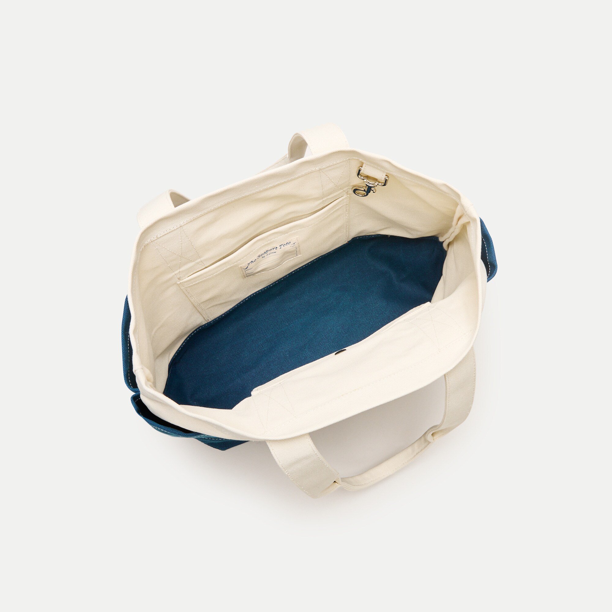 Medium Seaport tote bag in washed canvas