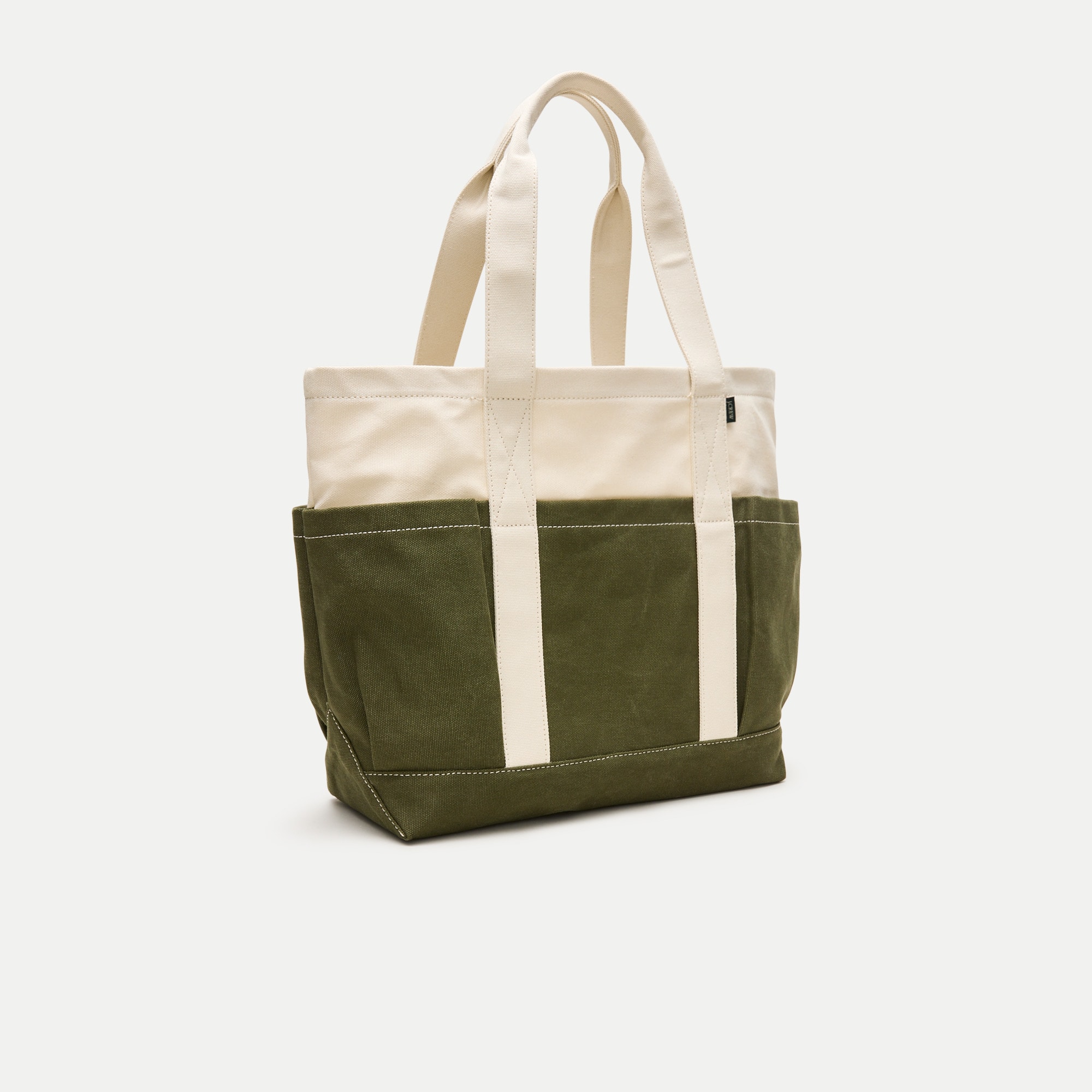 Medium Seaport tote bag in washed canvas