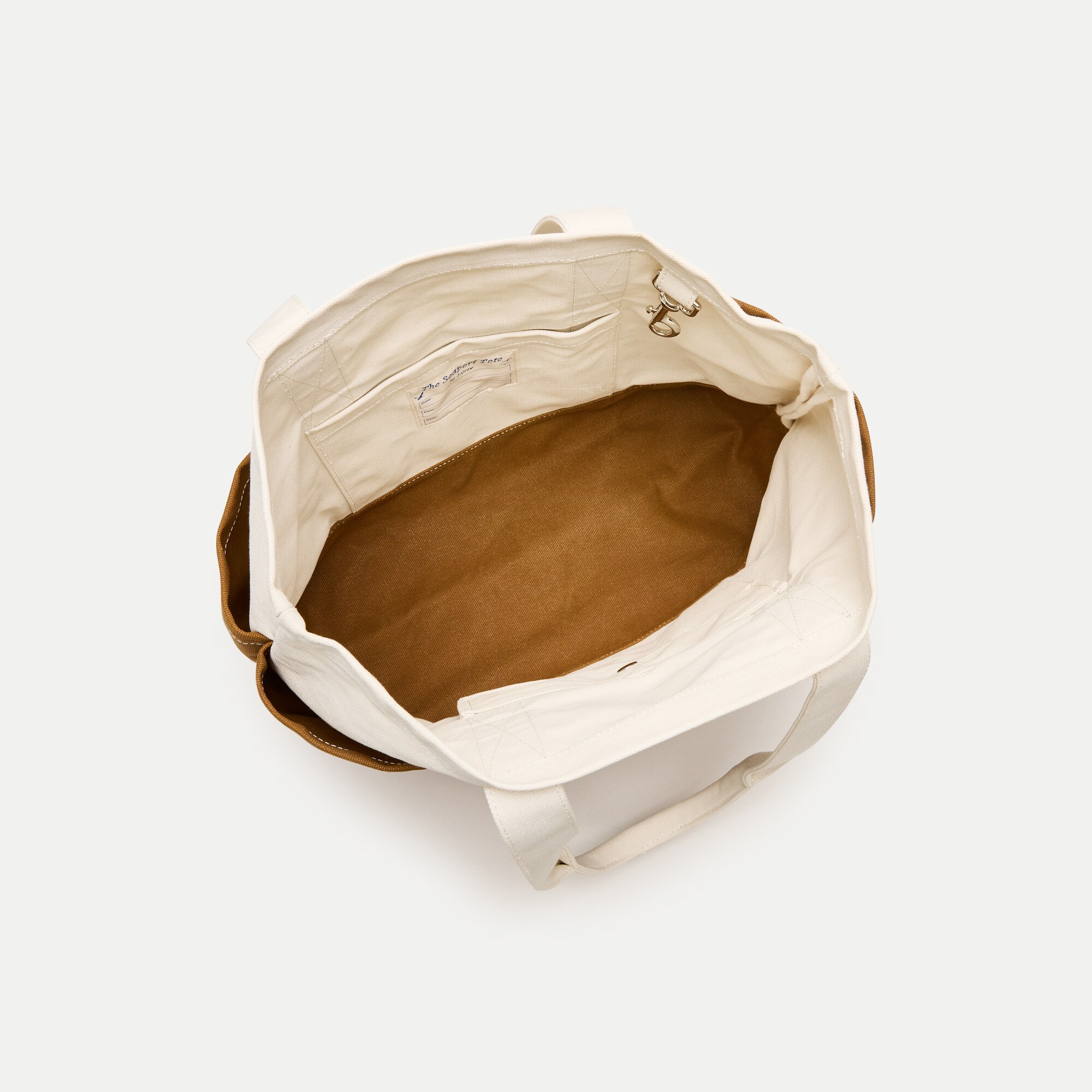 Medium Seaport tote bag in washed canvas