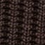 Fisherman-rib johnny-collar sweater in cotton MIDNIGHT CACAO