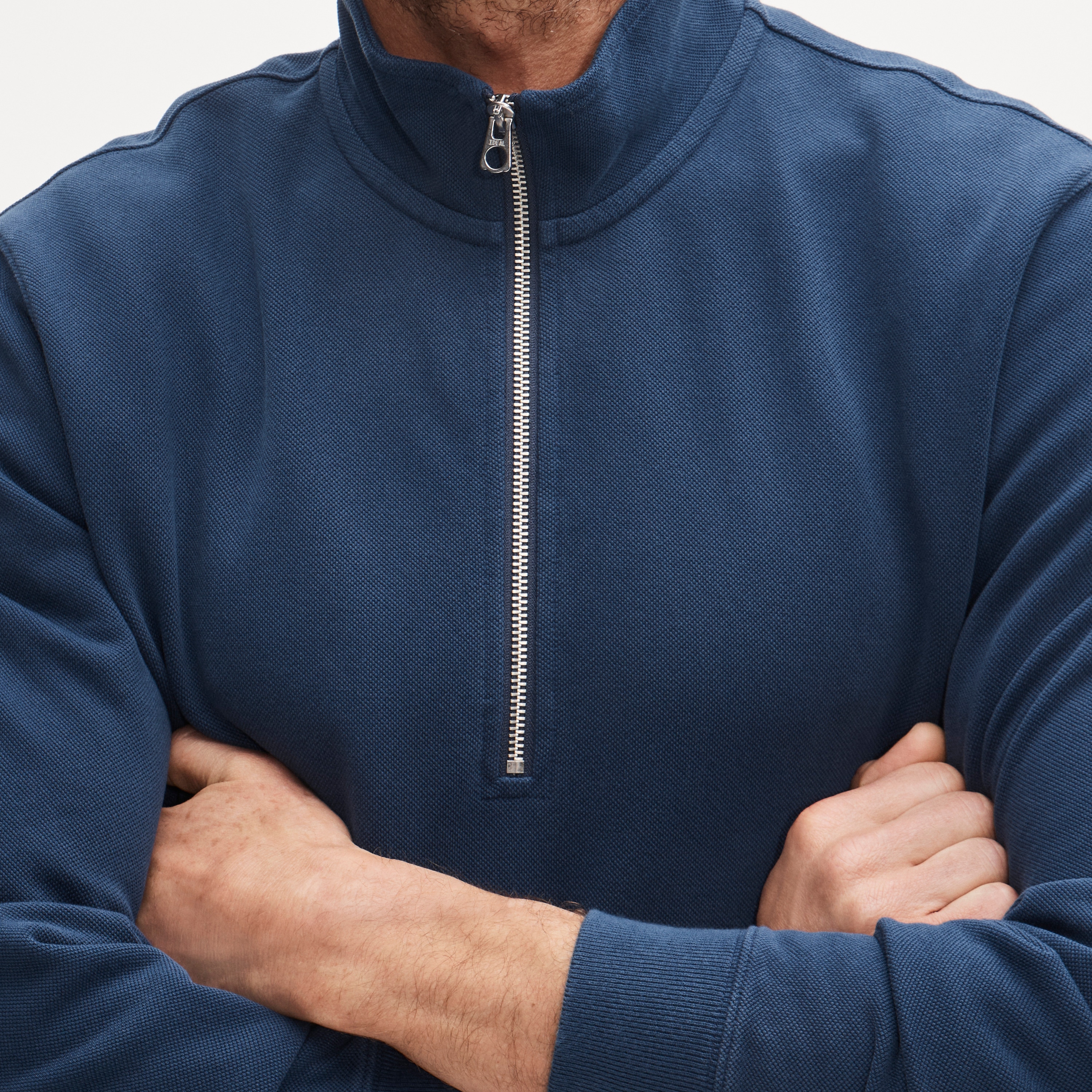 Washed Terry Quarter-zip Pullover For Men | J.Crew