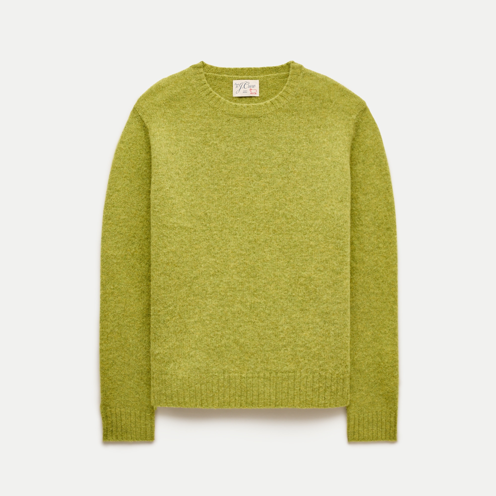 Soft-washed wool sweater