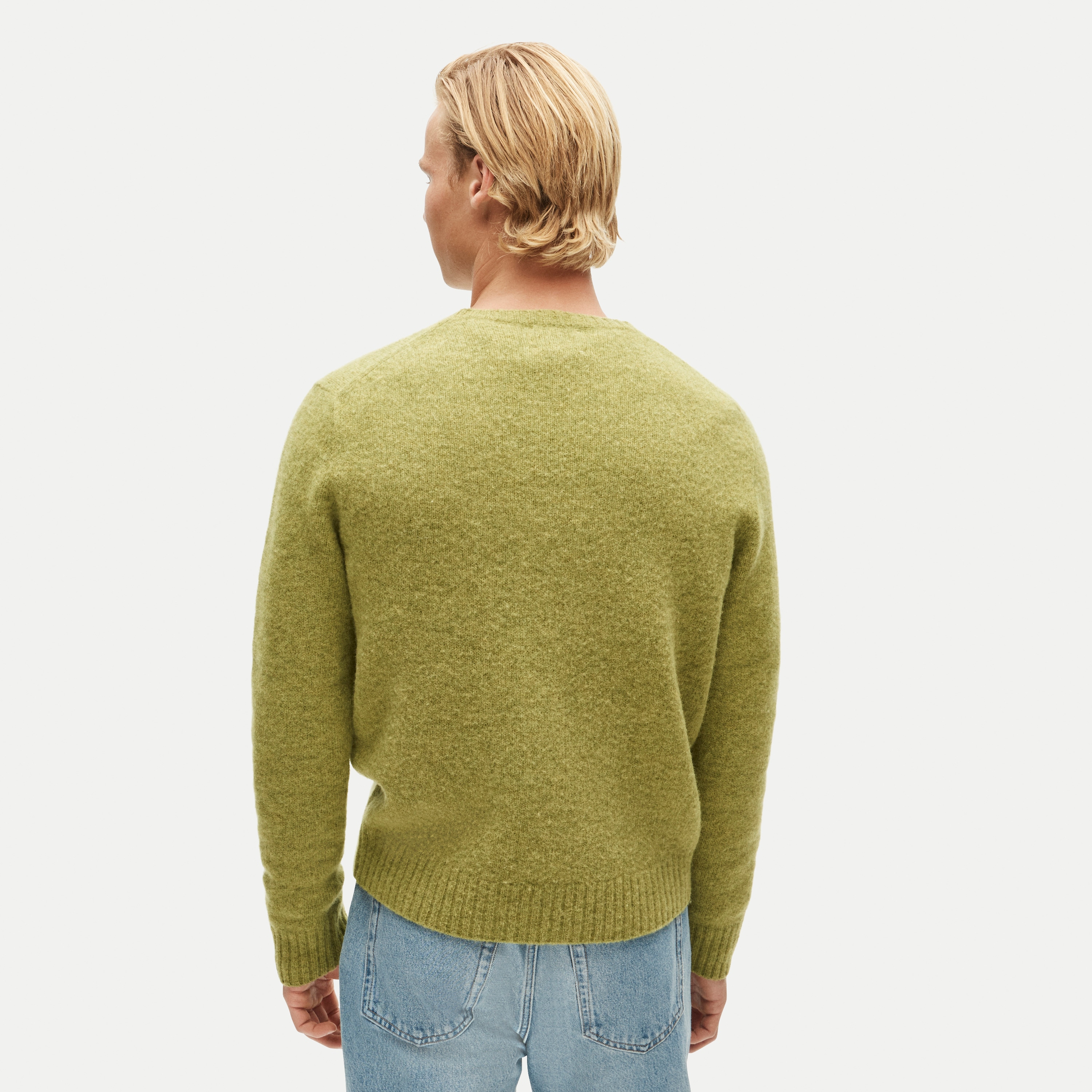 Soft-washed Wool Sweater For Men | J.Crew