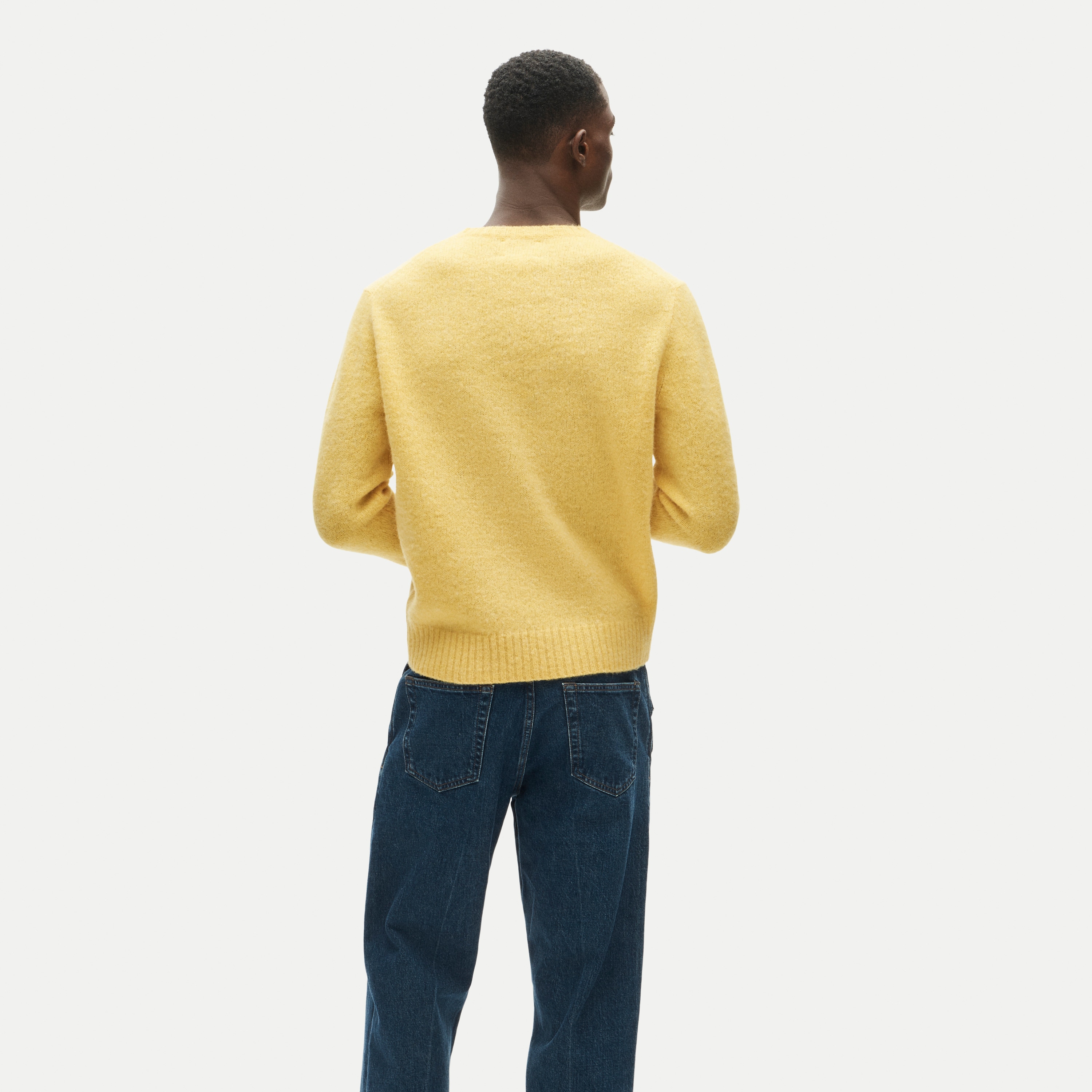 Soft-washed wool sweater