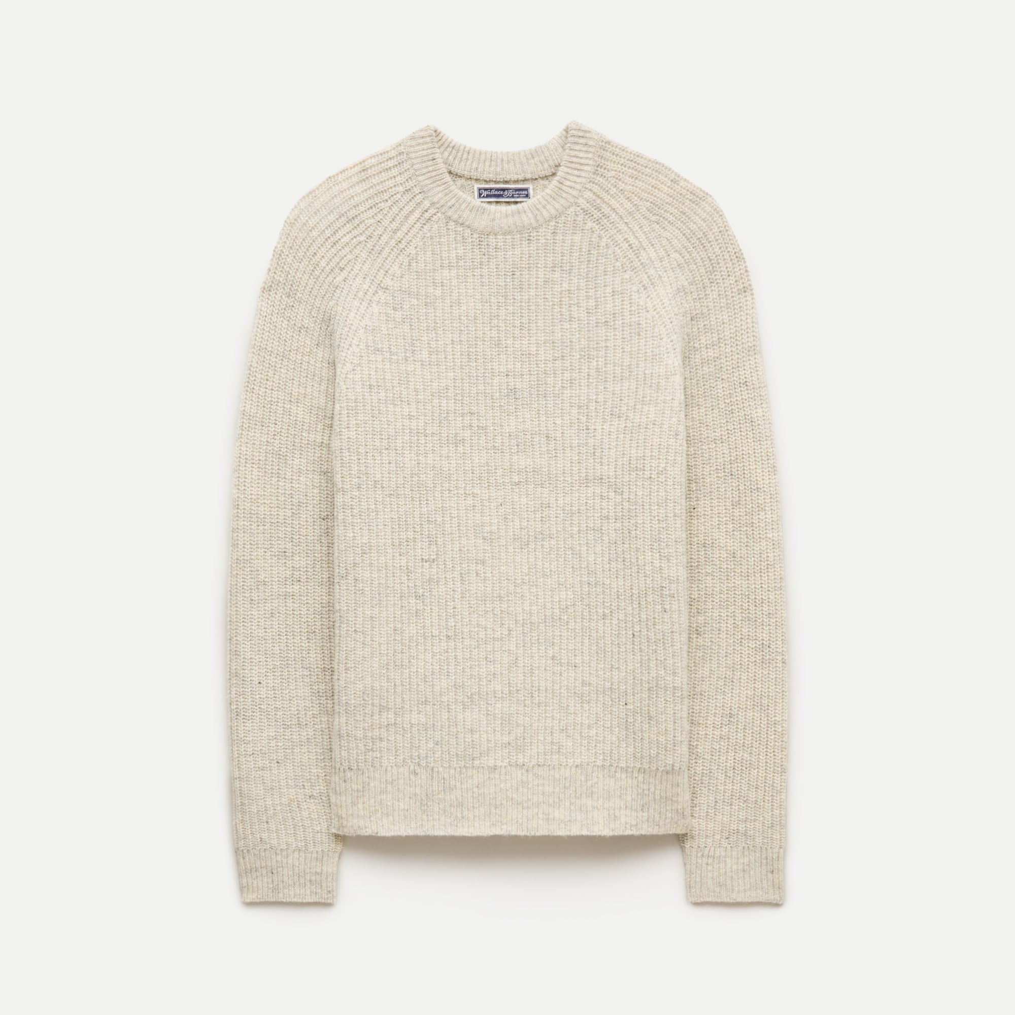Wallace & Barnes raglan-sleeve sweater in wool