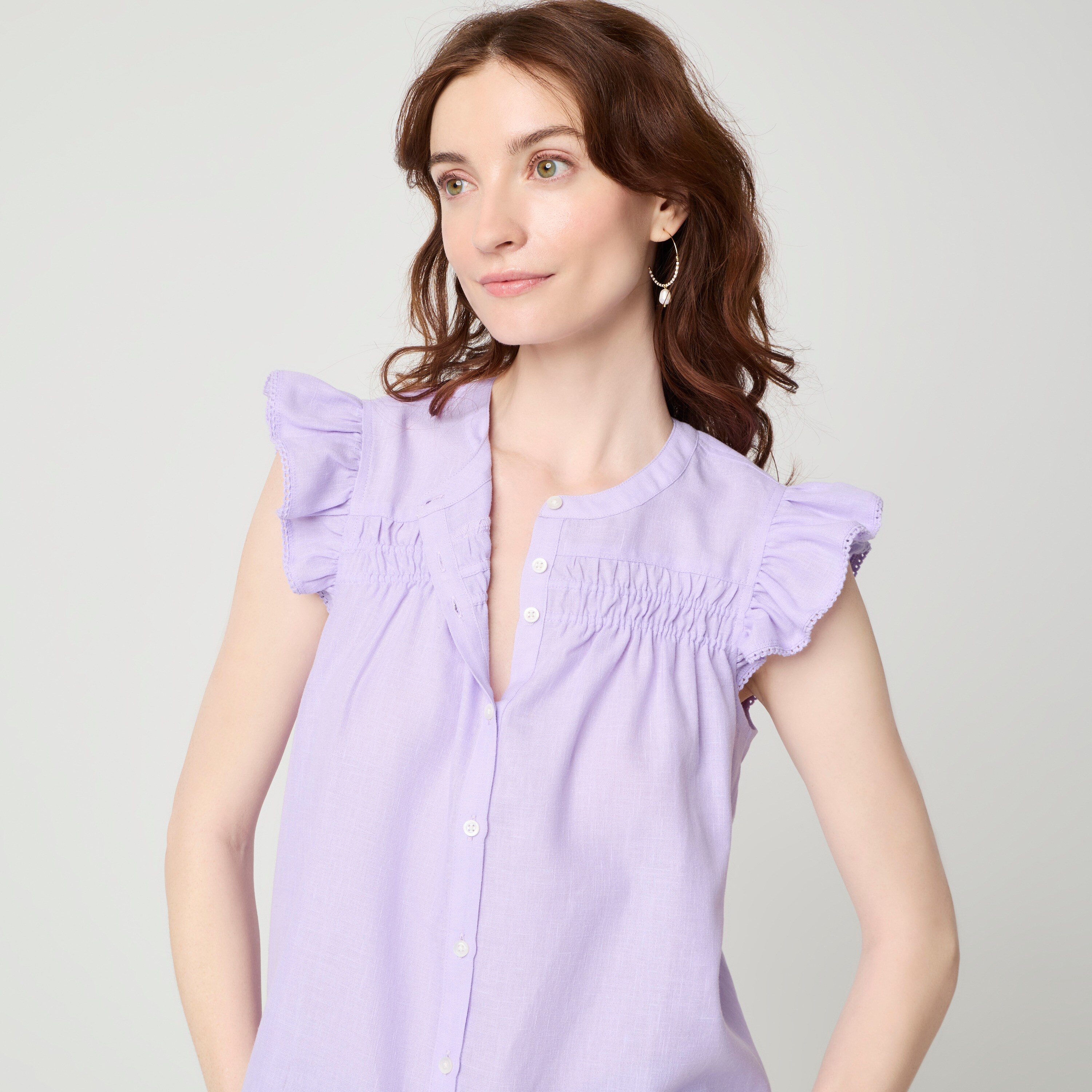 Flutter-sleeve top