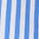 Striped ruffle-sleeve top BANKER BLUE