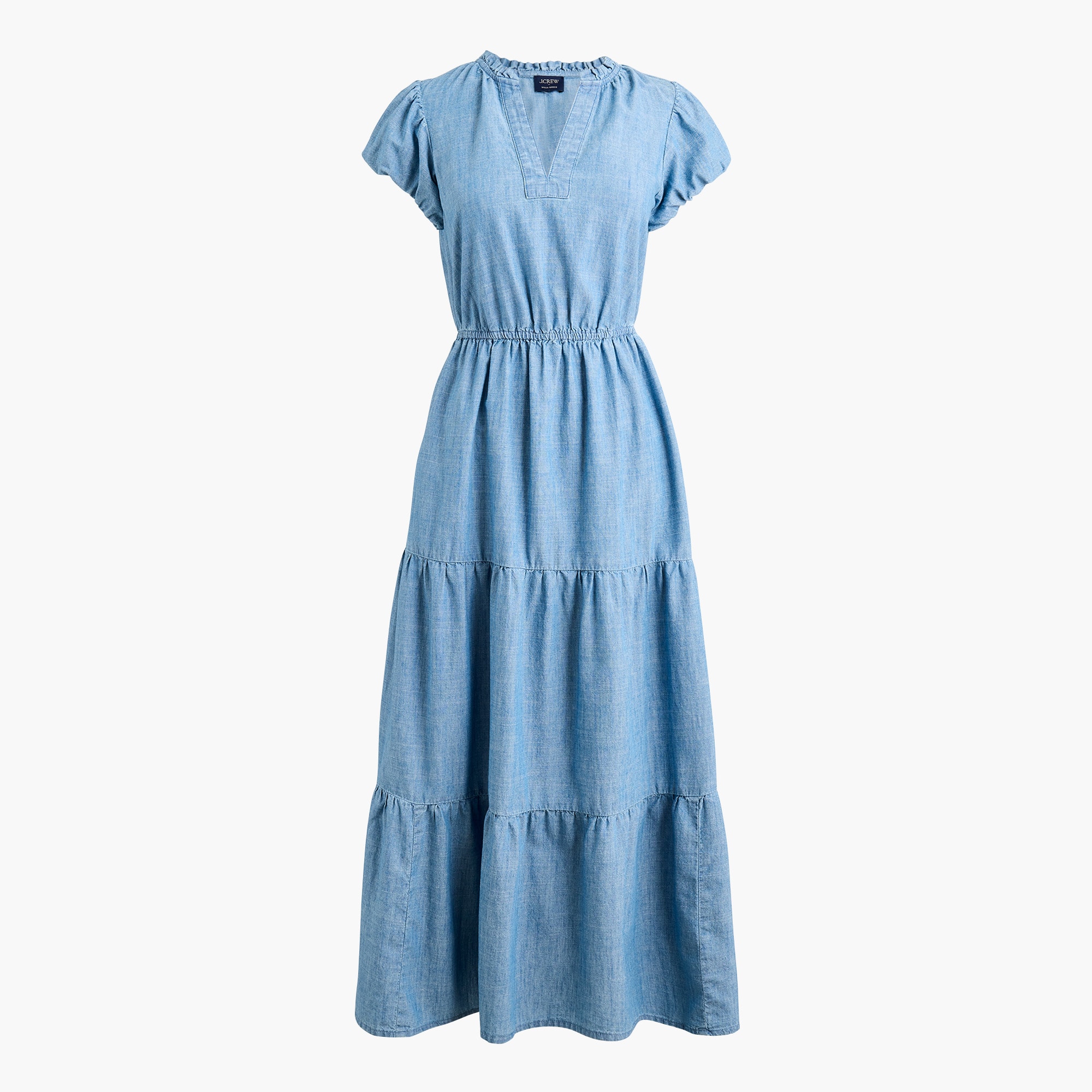 Chambray Willa midi dress