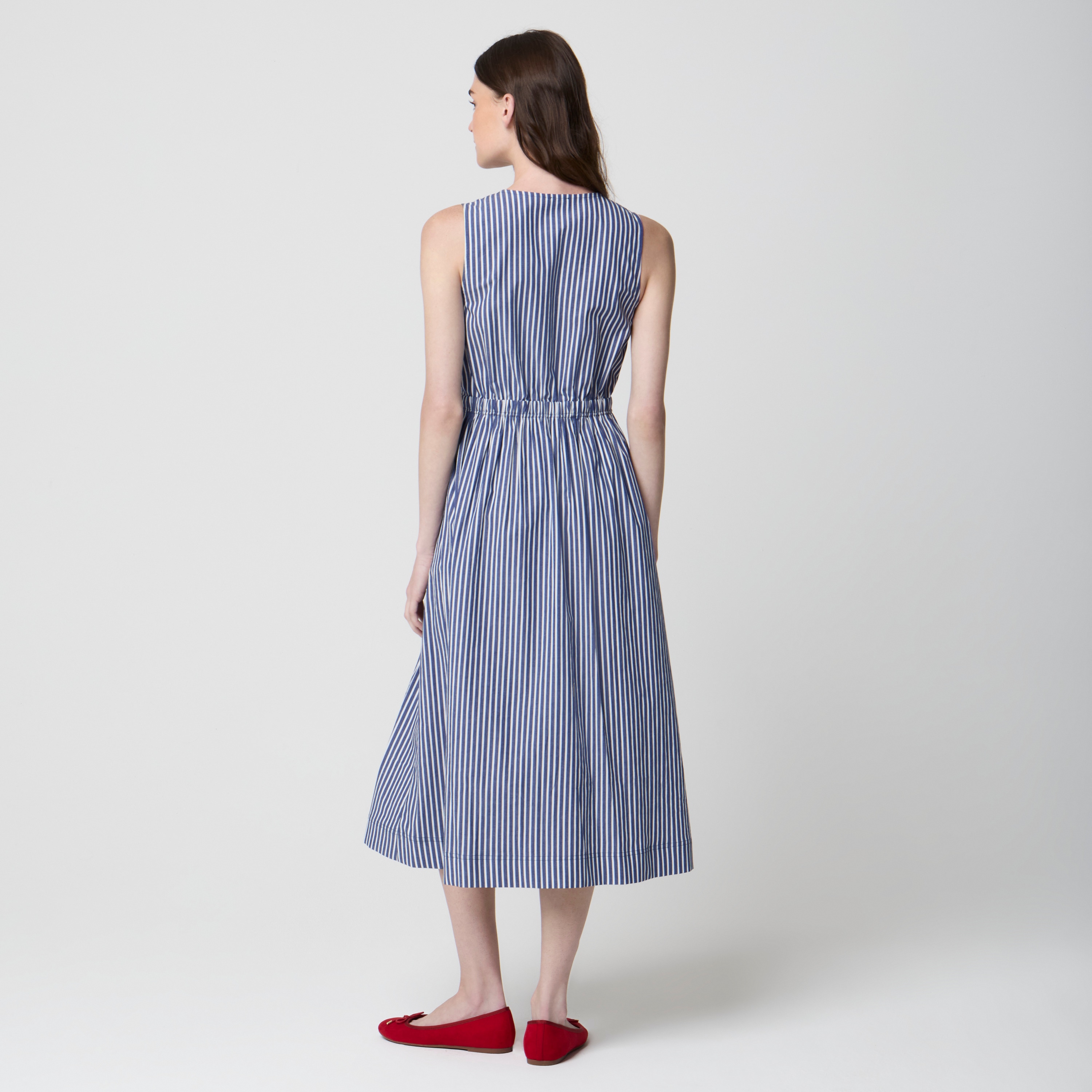 j crew button front a line midi dress Striped Button-front For Women certified cotton/2% elastane Sherri Hill A-line 3D Floral Appliques Size:SM