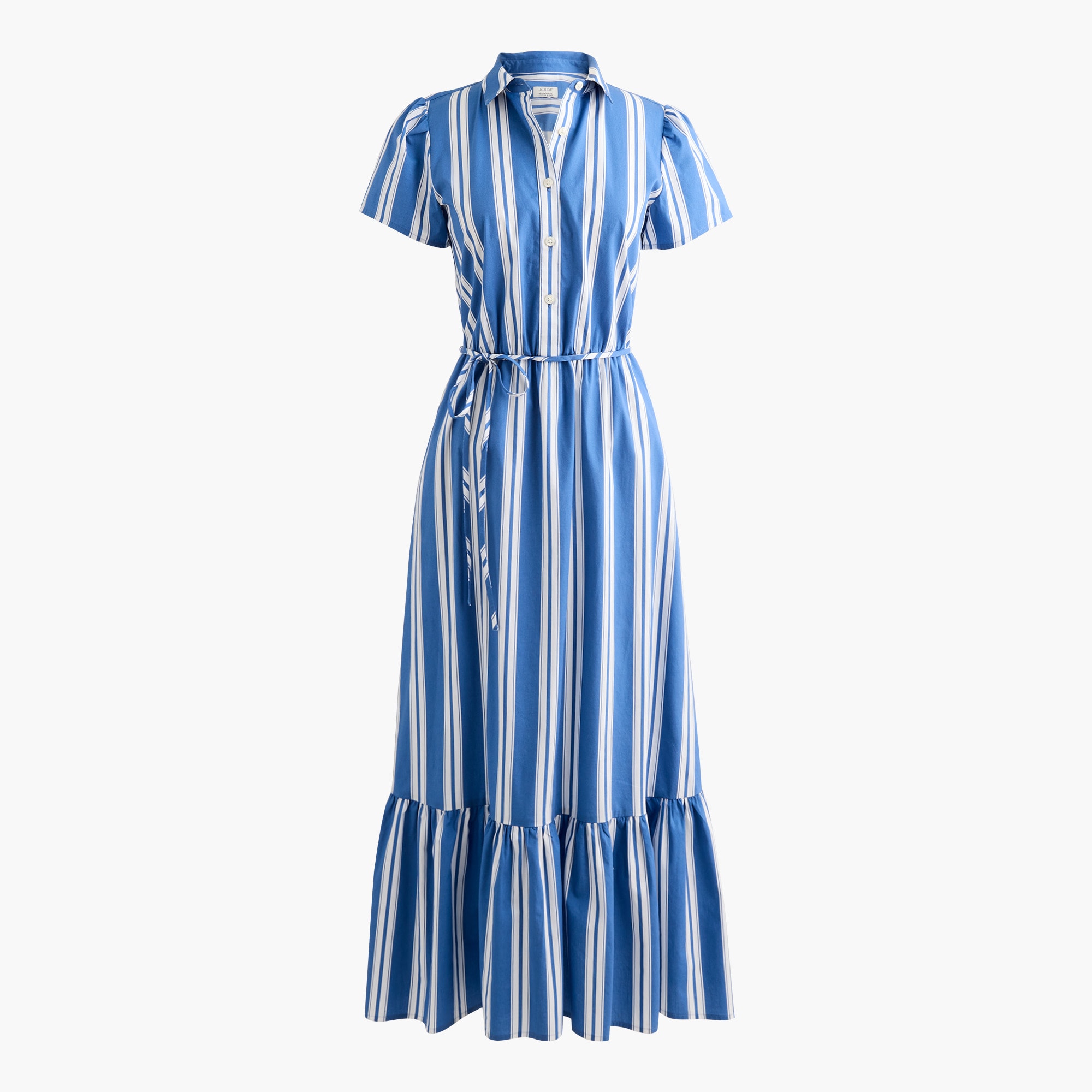 Midi shirt-dress