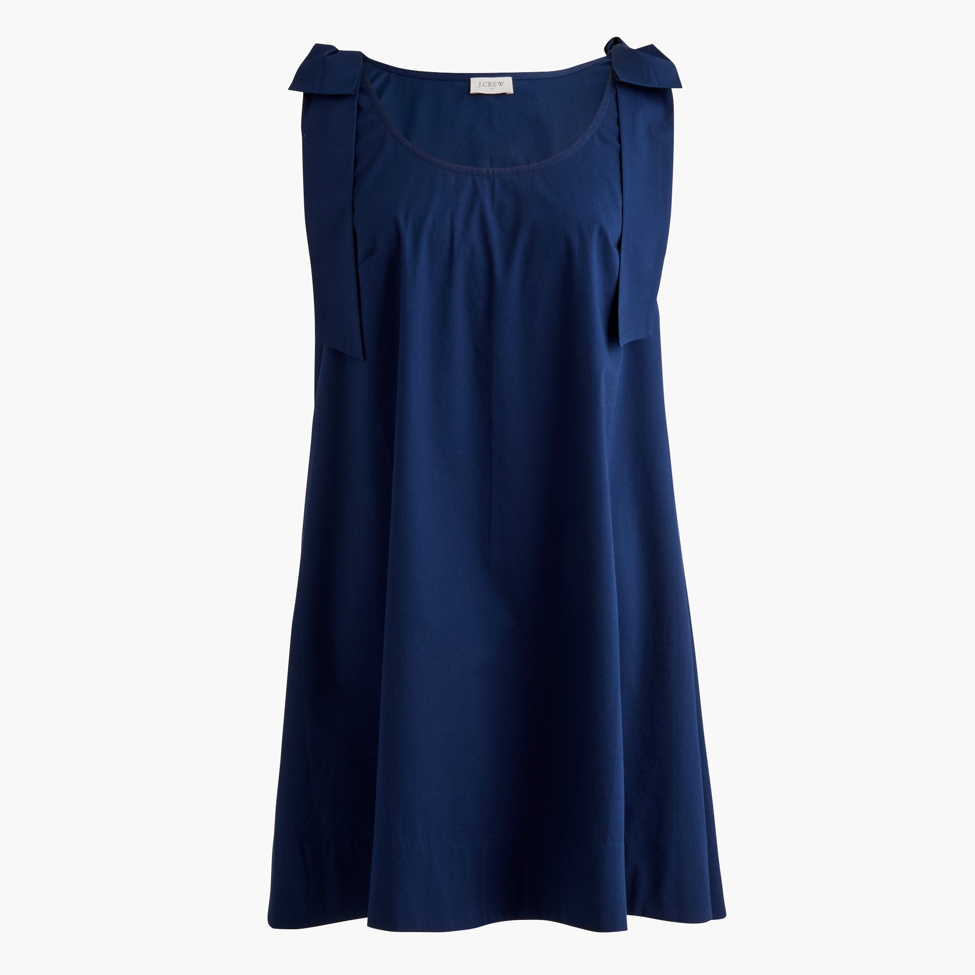 Tie-shoulder mini dress