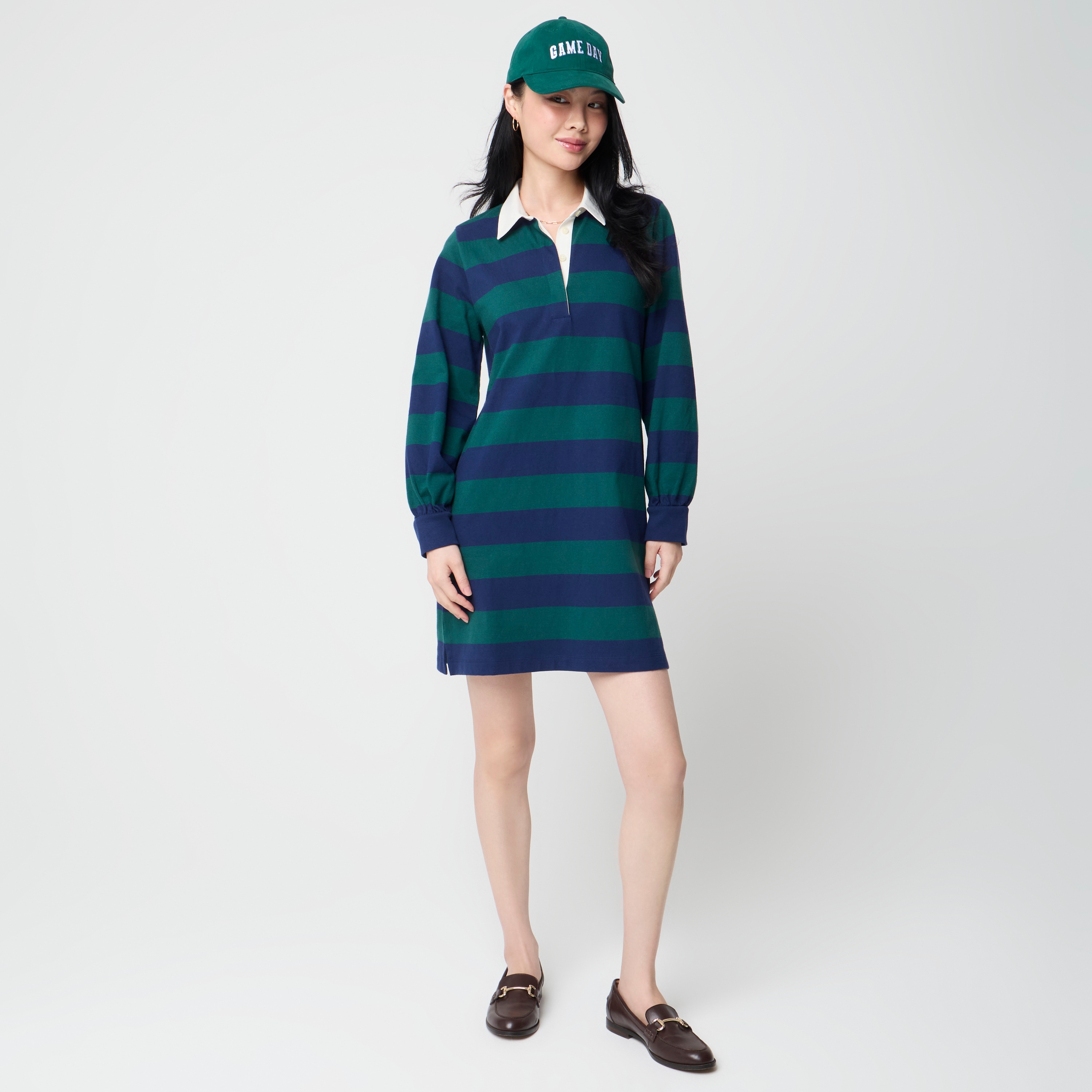 100% cotton rugby dress