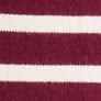 Essential T-shirt dress VINTAGE BURGUNDY IVORY