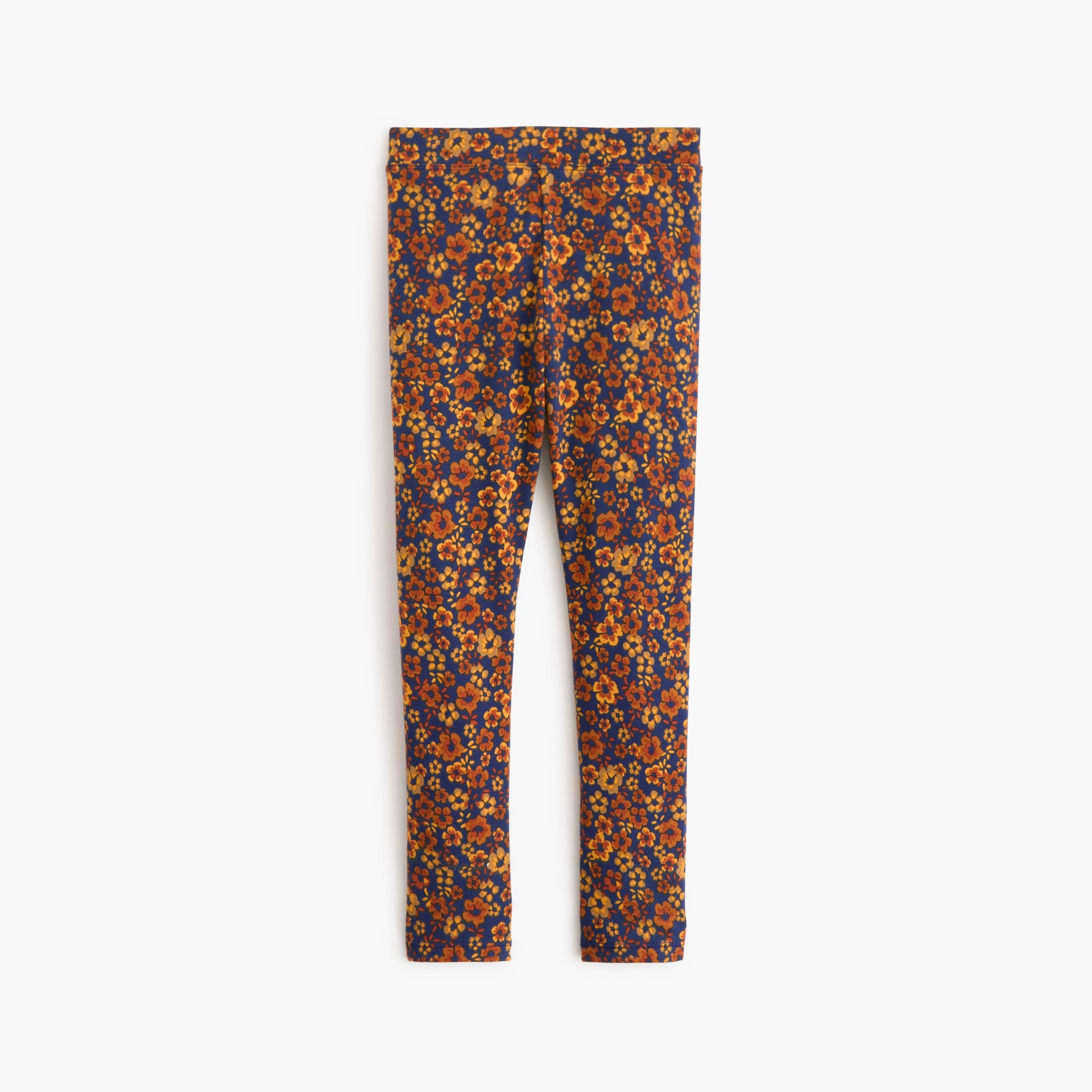 Girls' floral leggings