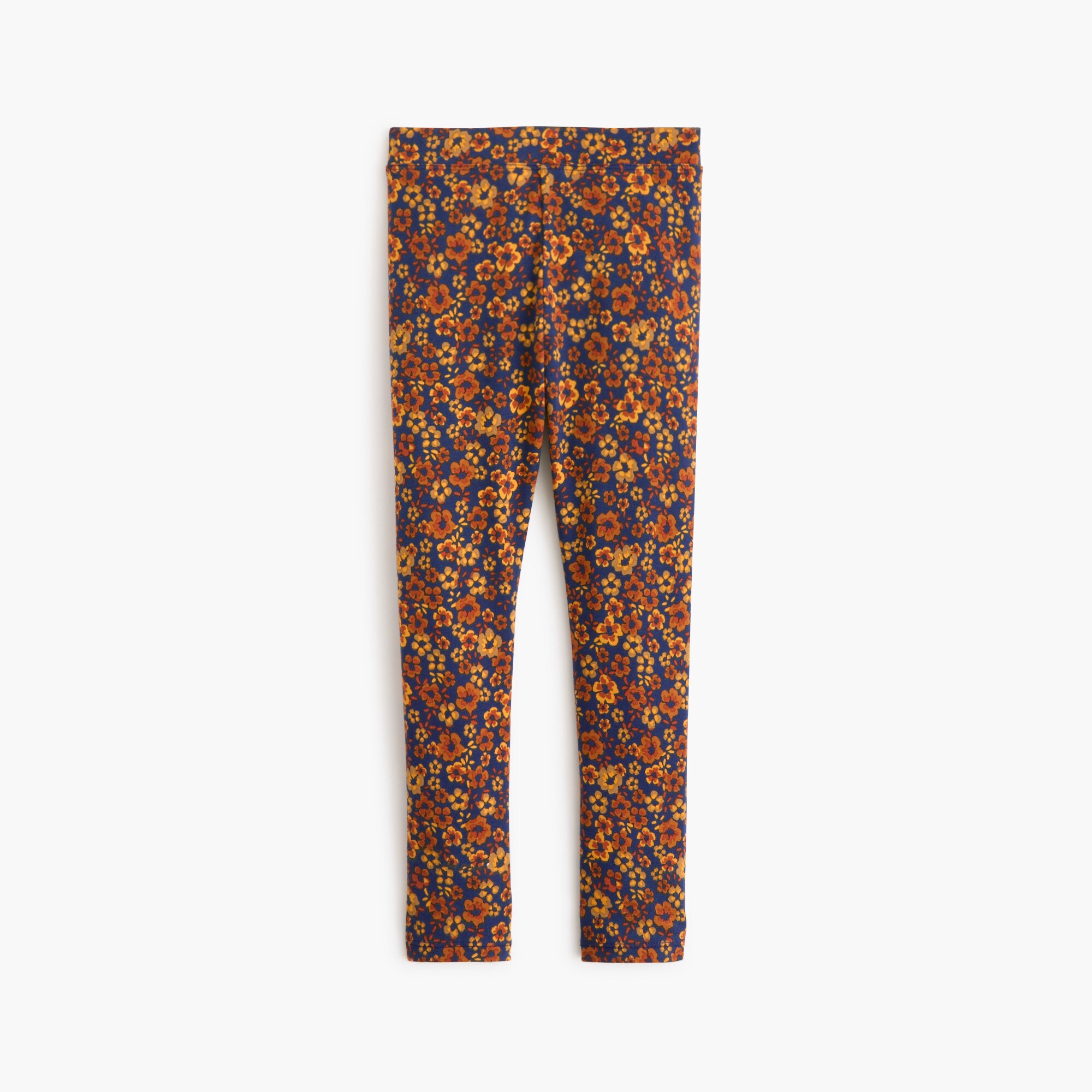 Girls' floral leggings