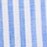 Striped ruffle-front top BANKER BLUE