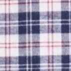 100% cotton flannel popover top ANTIQUE NAVY
