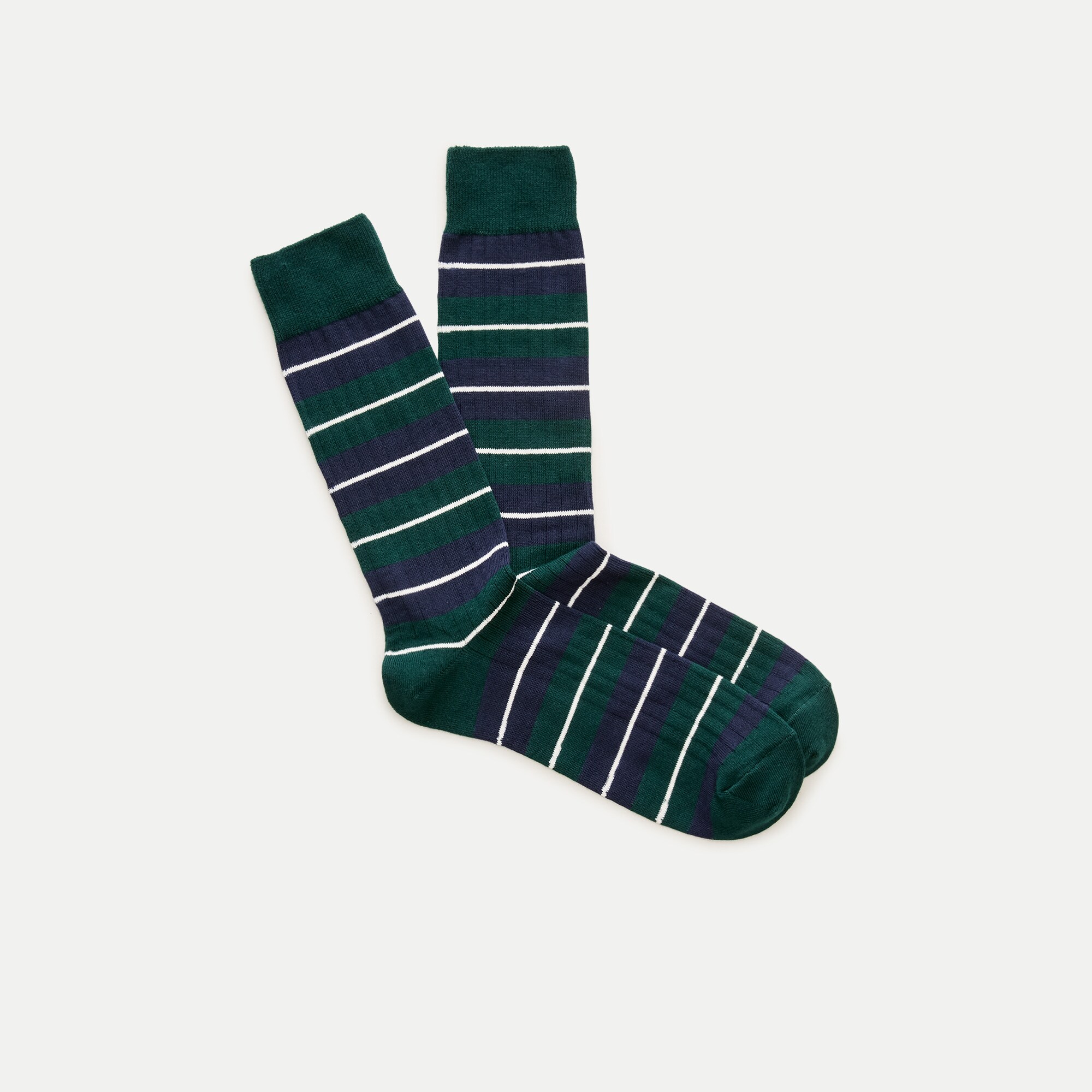 Striped piqu&eacute; socks - thumbnail 5