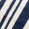 Striped piqu&eacute; socks TIDE IVORY STRIPE