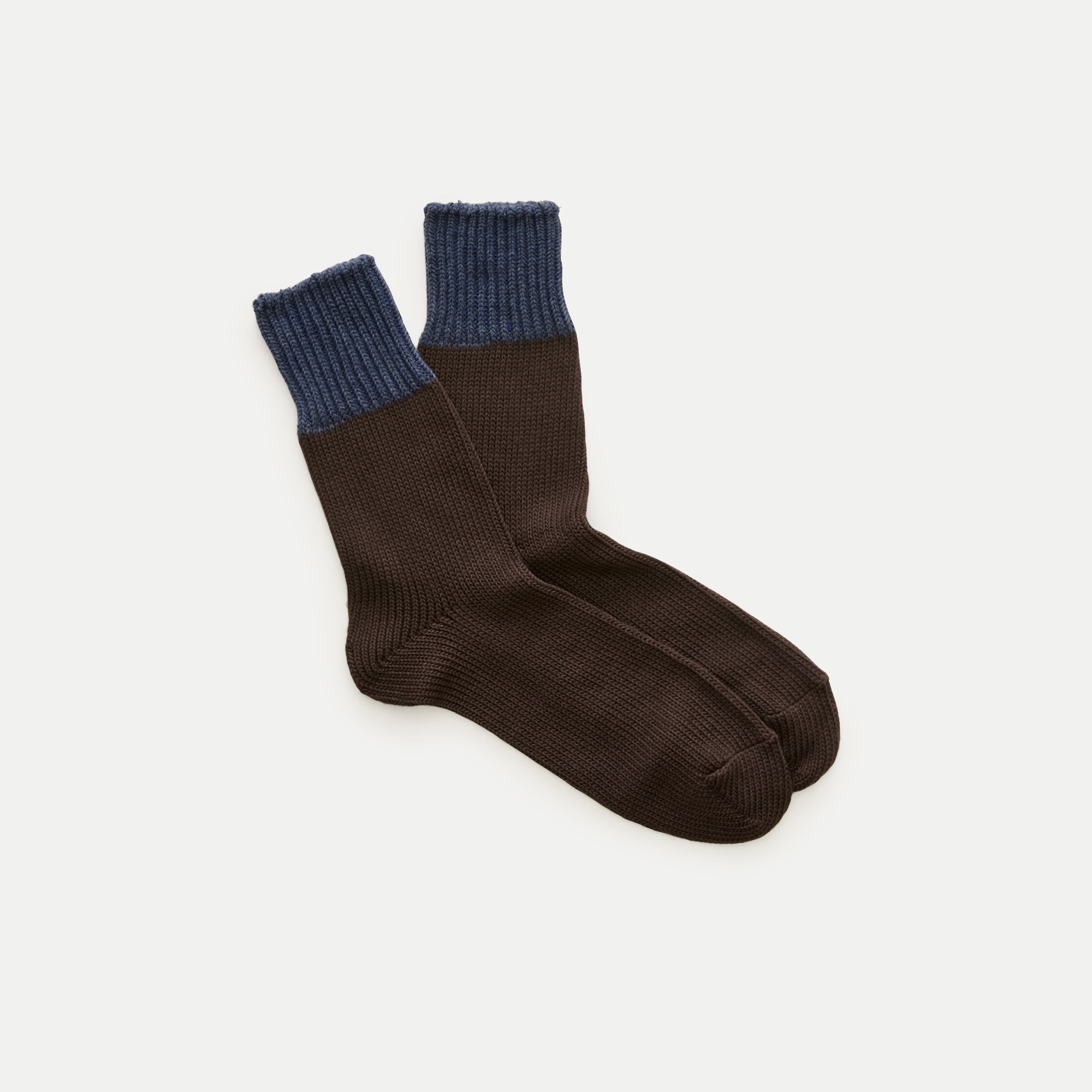 Colorblock ribbed socks - thumbnail 3