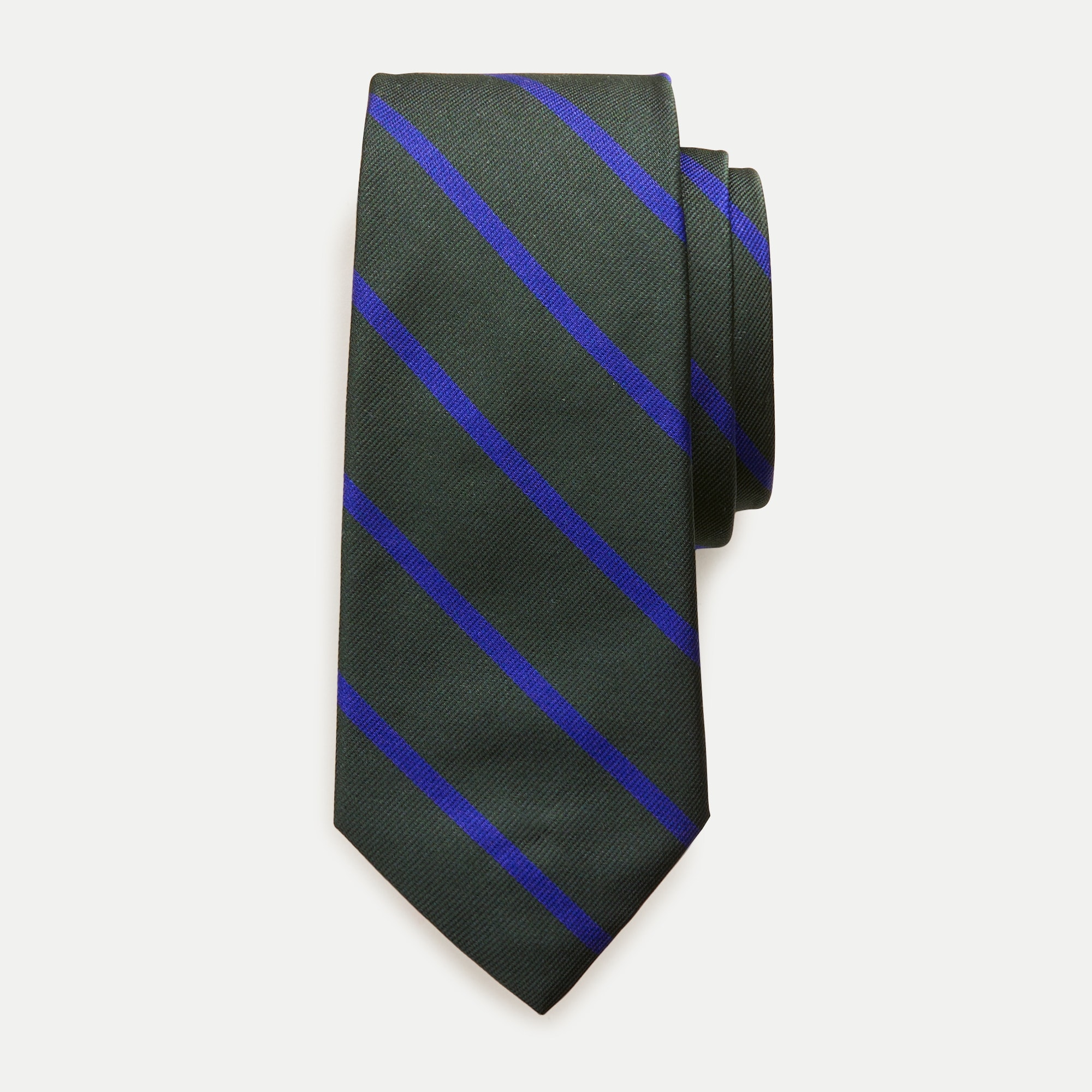 English silk striped tie