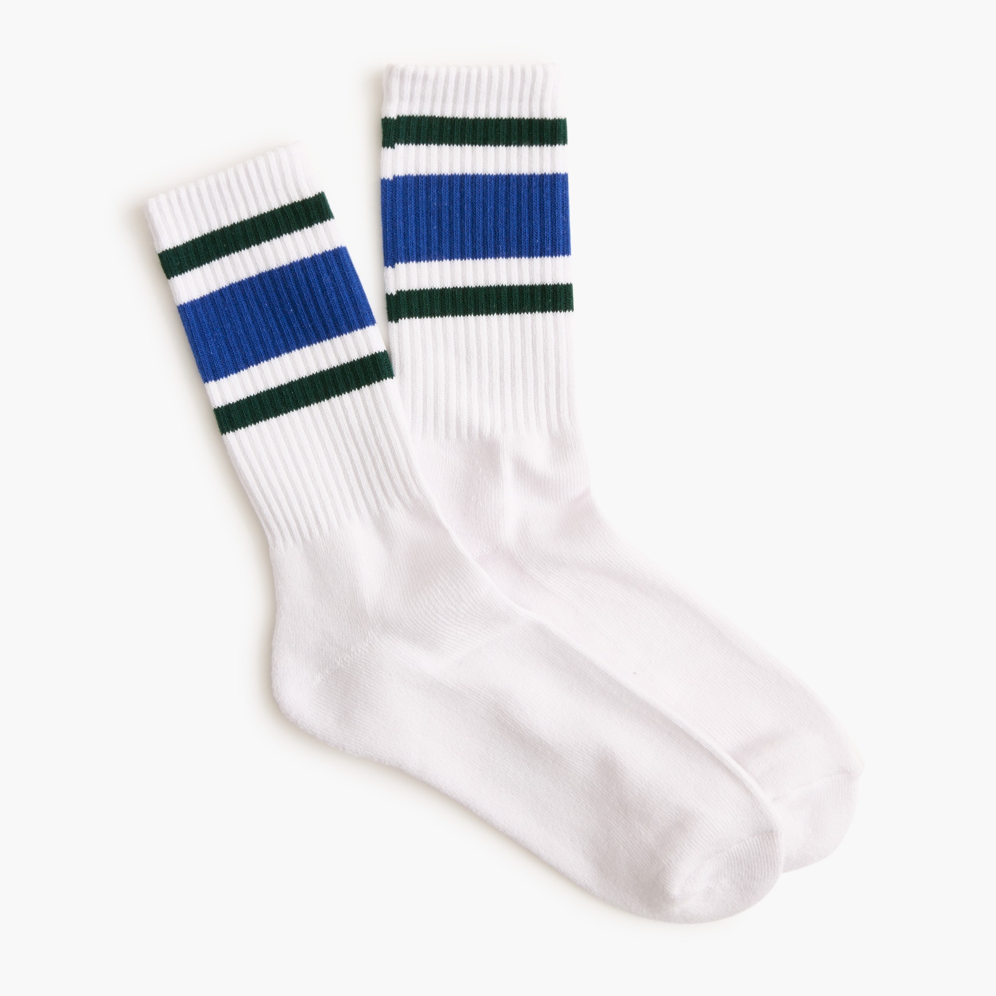 Striped tube socks