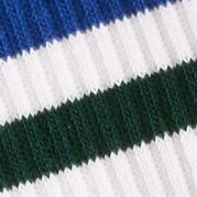Bird's-eye socks BLUE GREEN