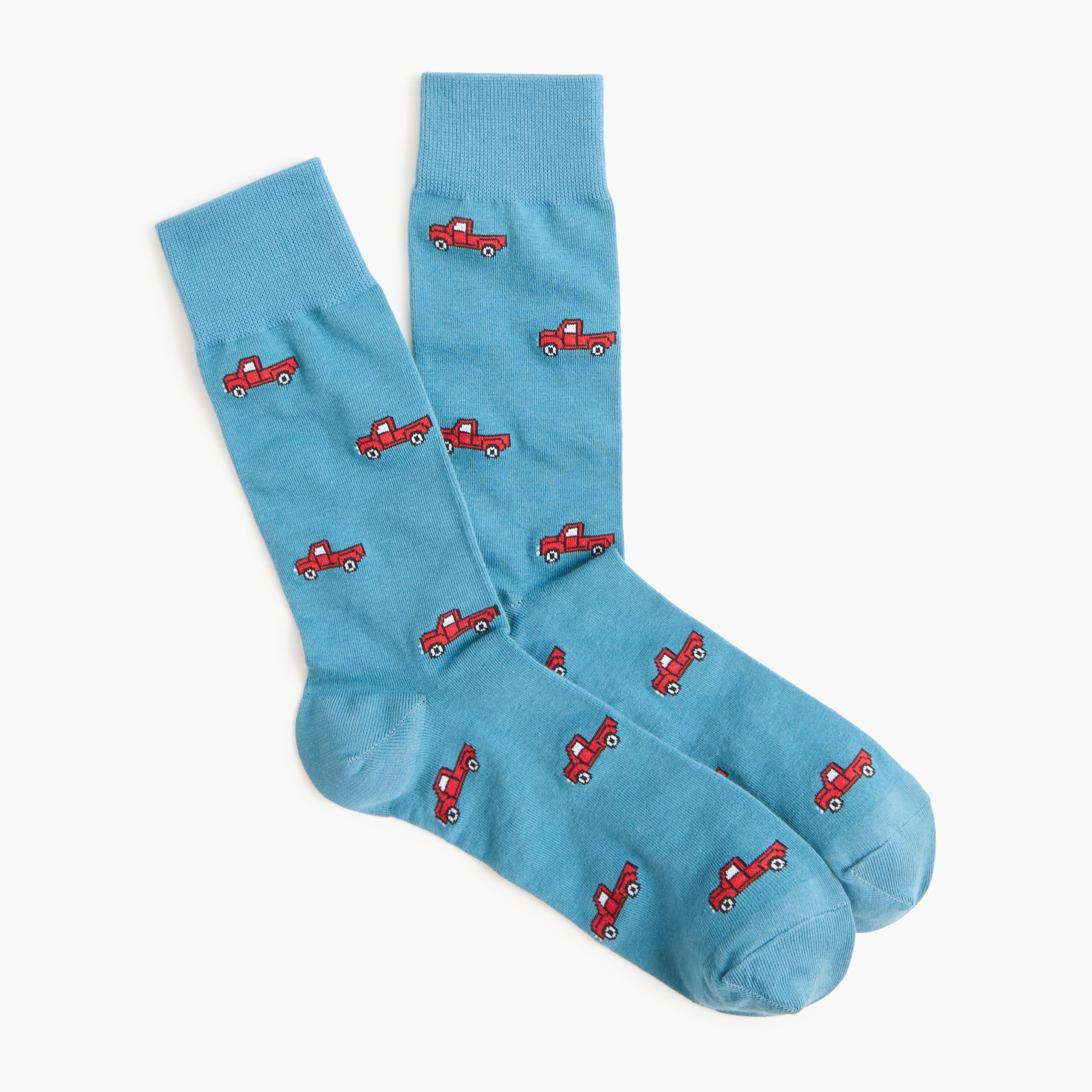 Red truck socks