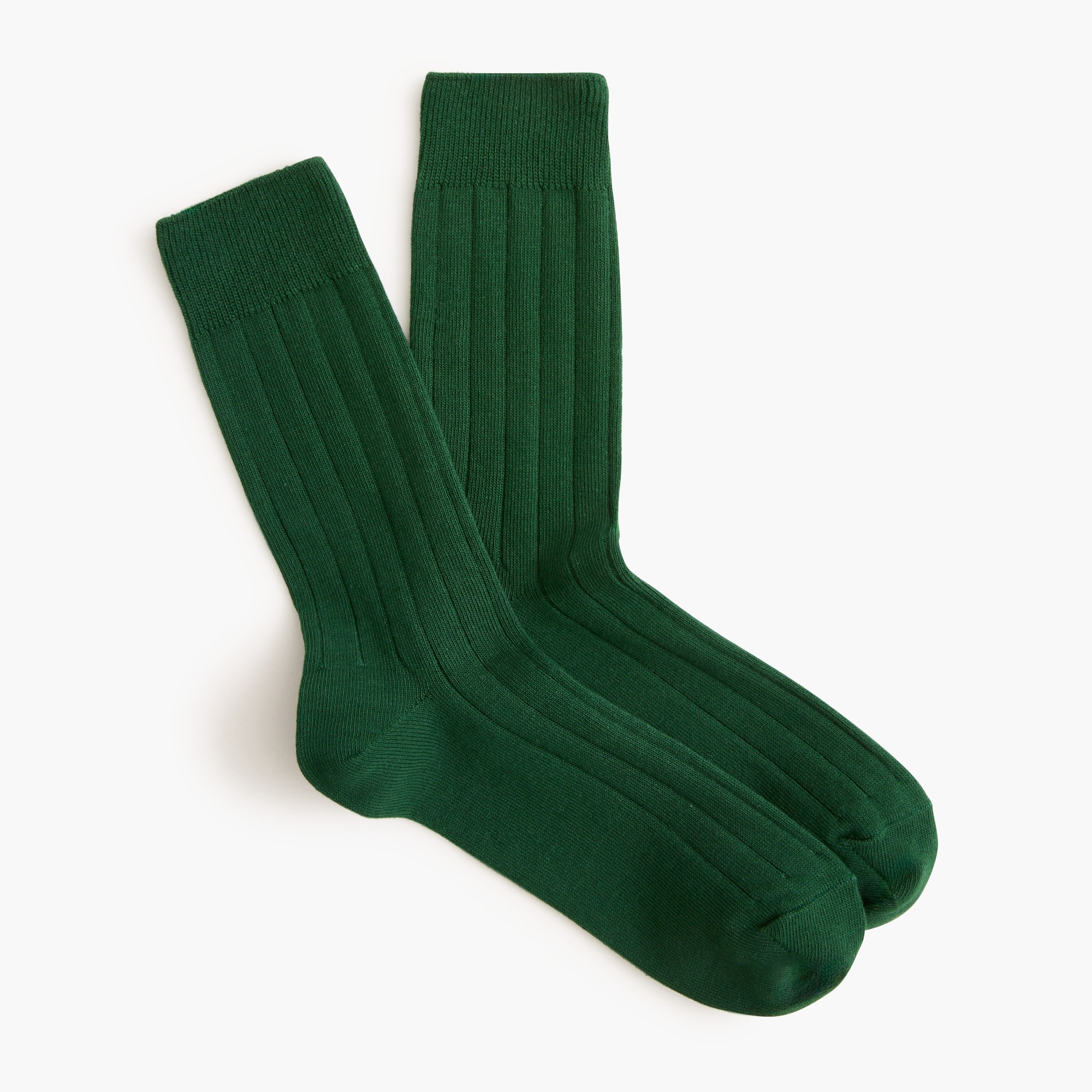 Solid dress socks